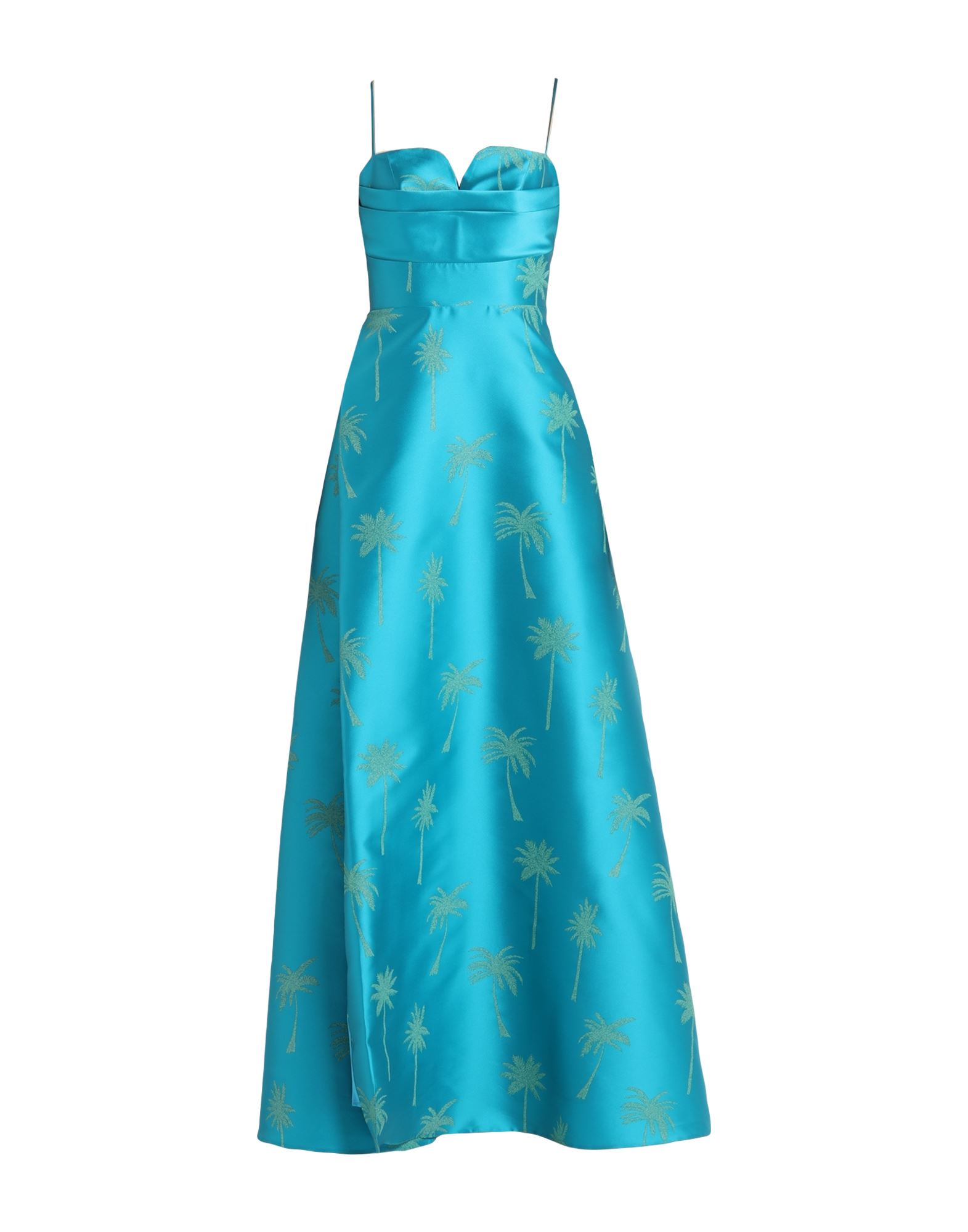 Ade' Long Dresses In Turquoise