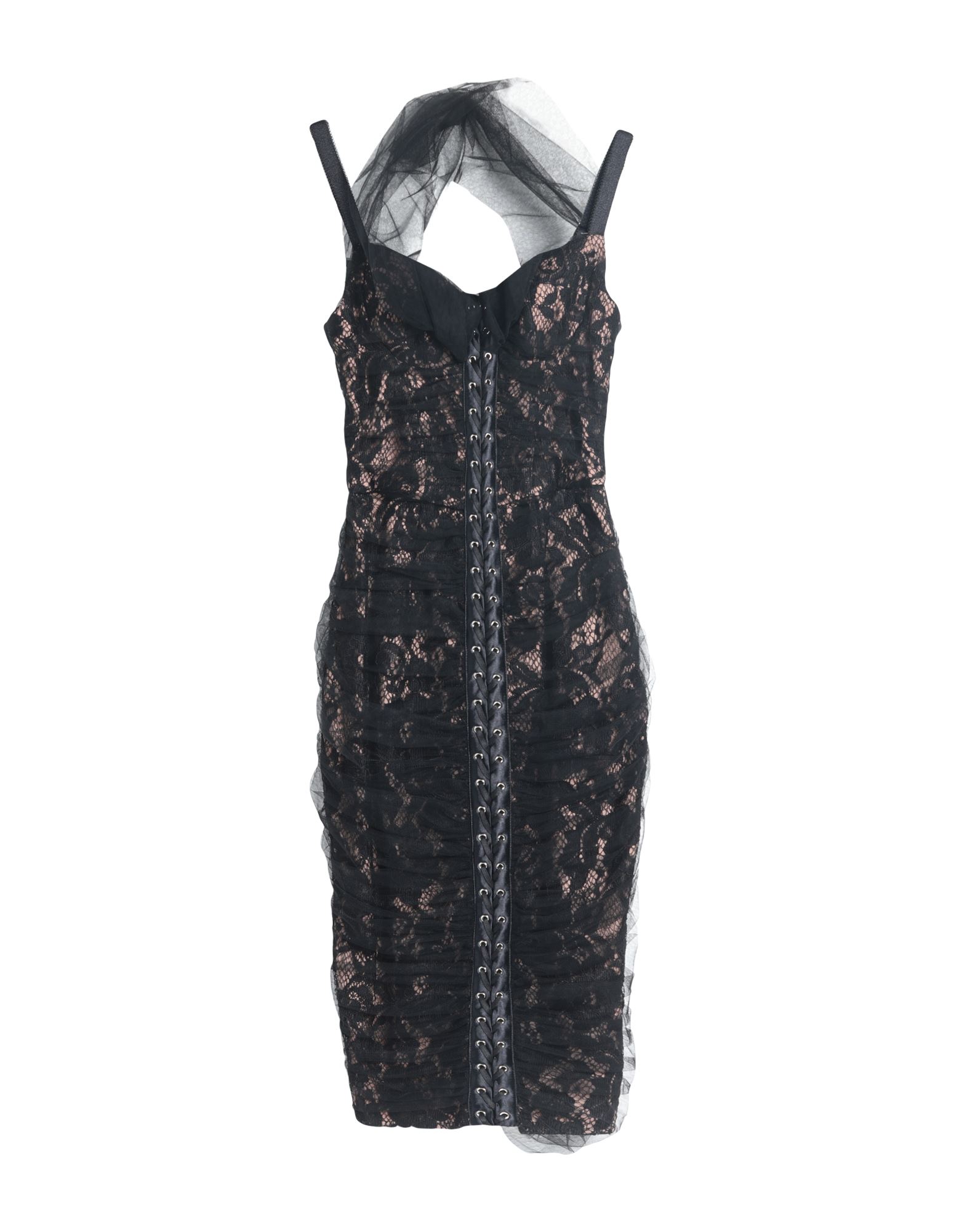Elisabetta Franchi Short Dresses In Black