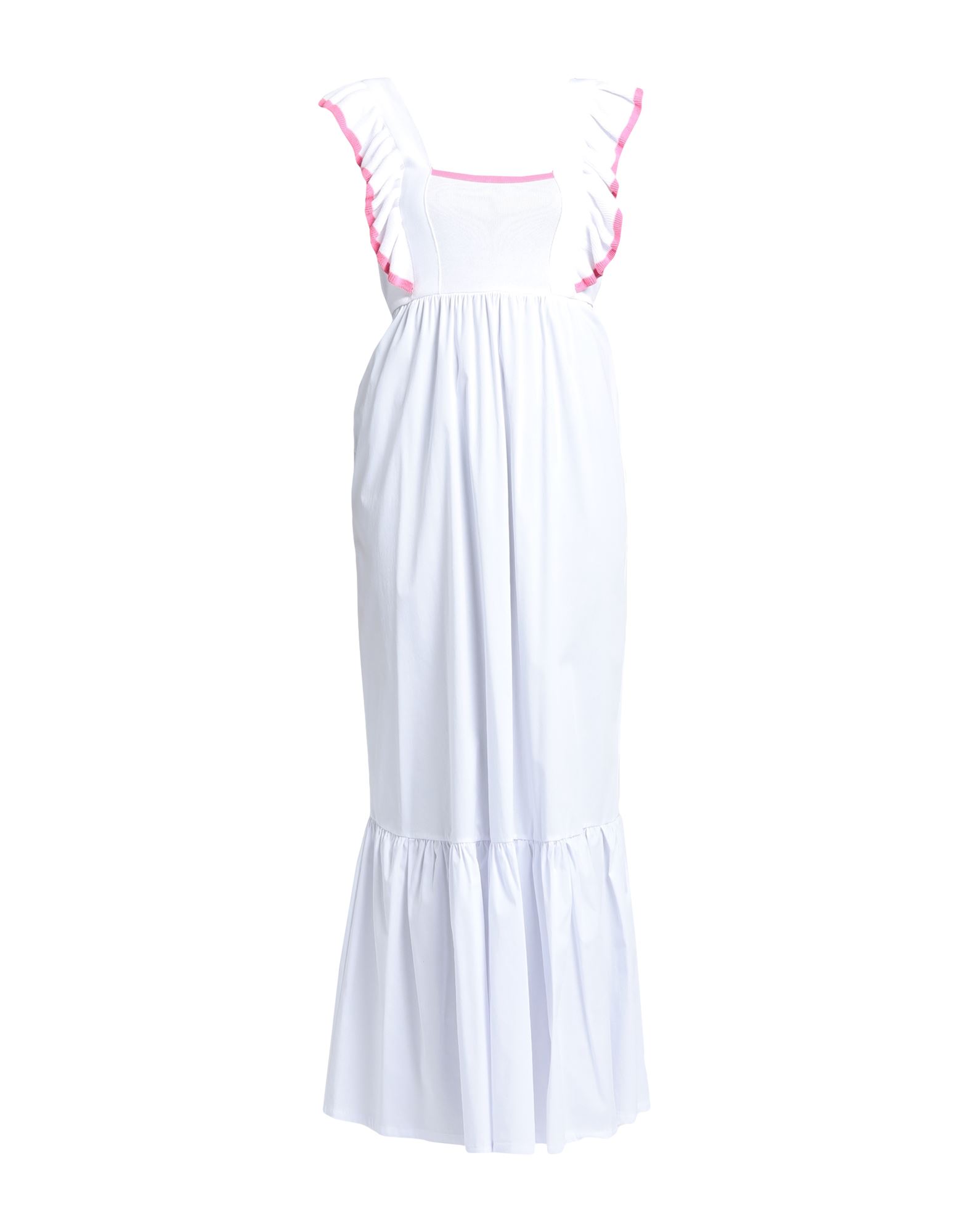Mariuccia Long Dresses In White