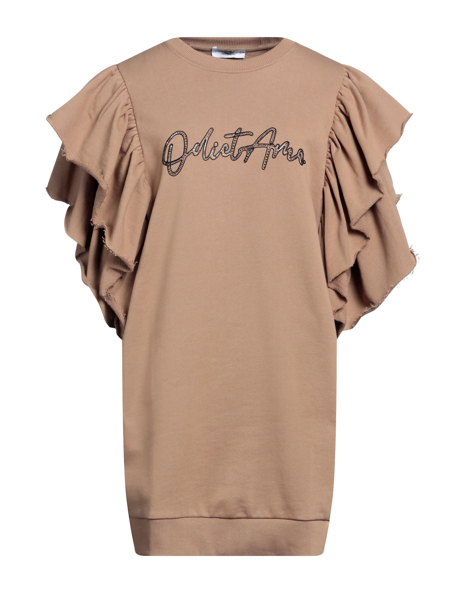 Odi Et Amo Short Dresses In Brown