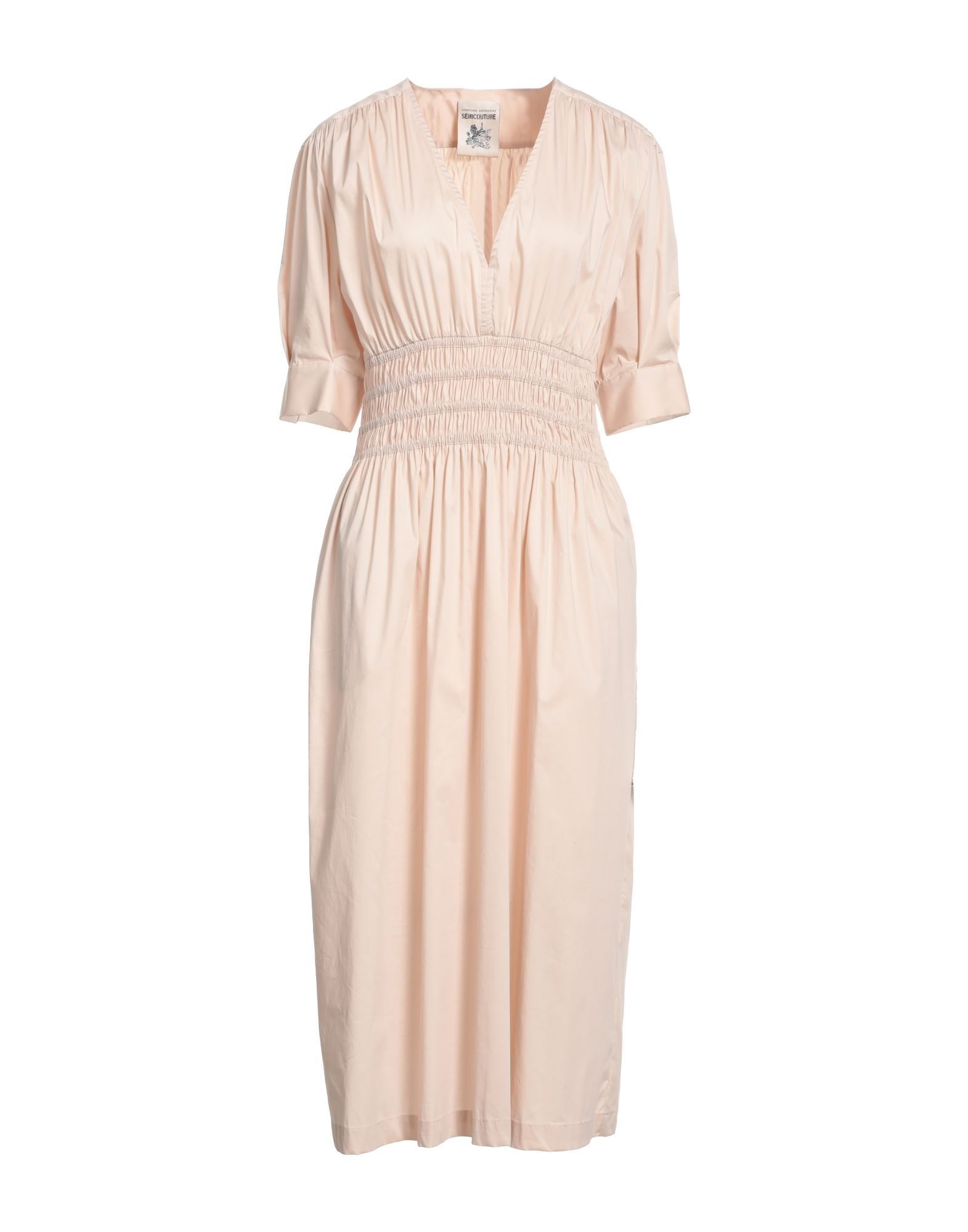 Semicouture Midi Dresses In Pink