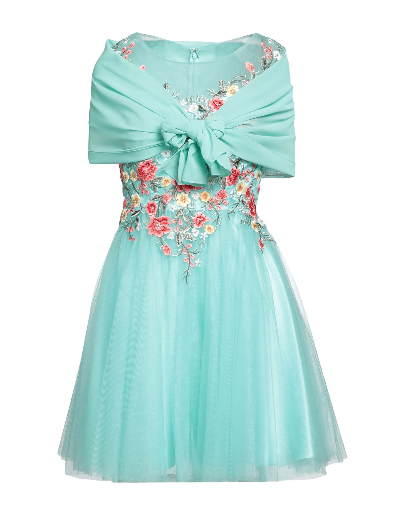 Mikael Short Dresses In Turquoise