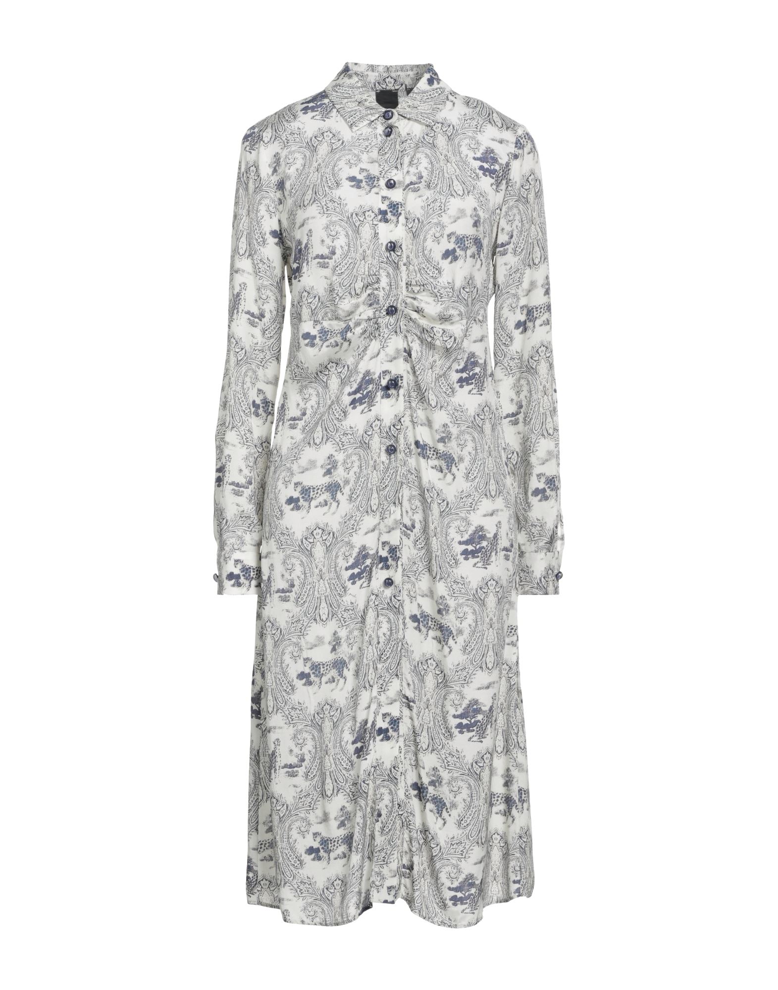 Pinko Midi Dresses In White