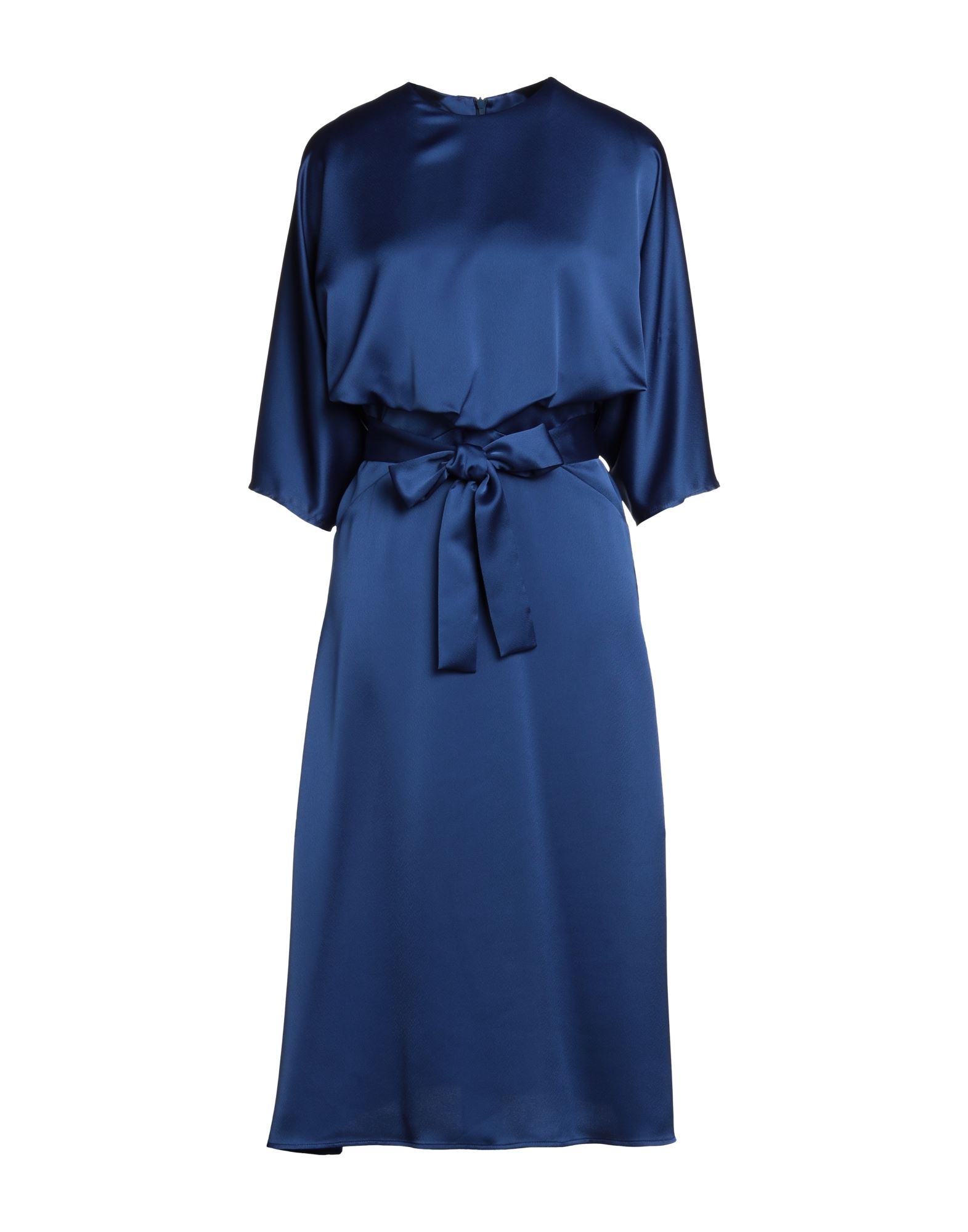 Rue Du Bac Midi Dresses In Blue