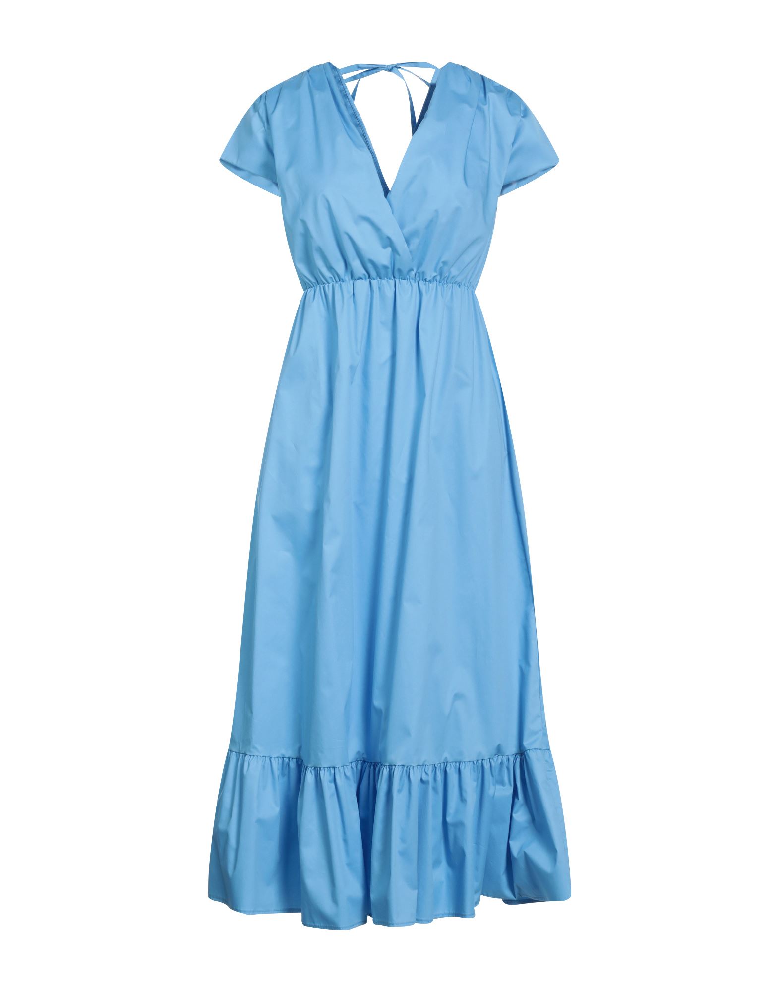 Haveone Midi Dresses In Blue