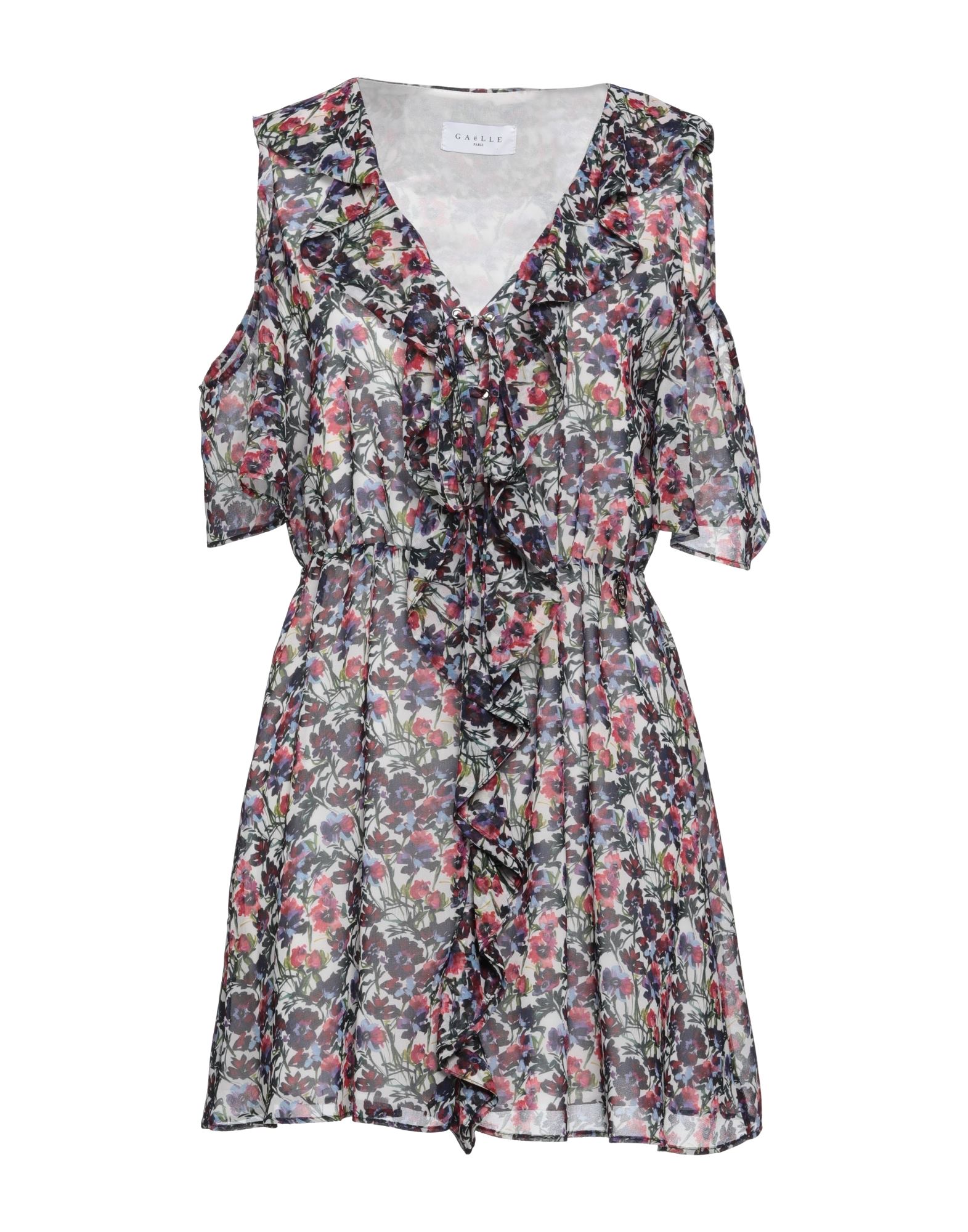 Gaelle Paris Short Dresses In Dark Green