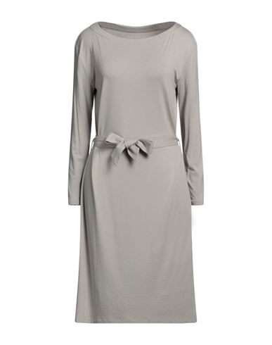 Majestic Filatures Woman Midi Dress Light Grey Size 1 Viscose, Elastane