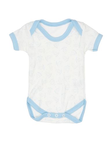 Bluebird Newborn Boy Baby Bodysuit Sky Blue Size 0 Cotton