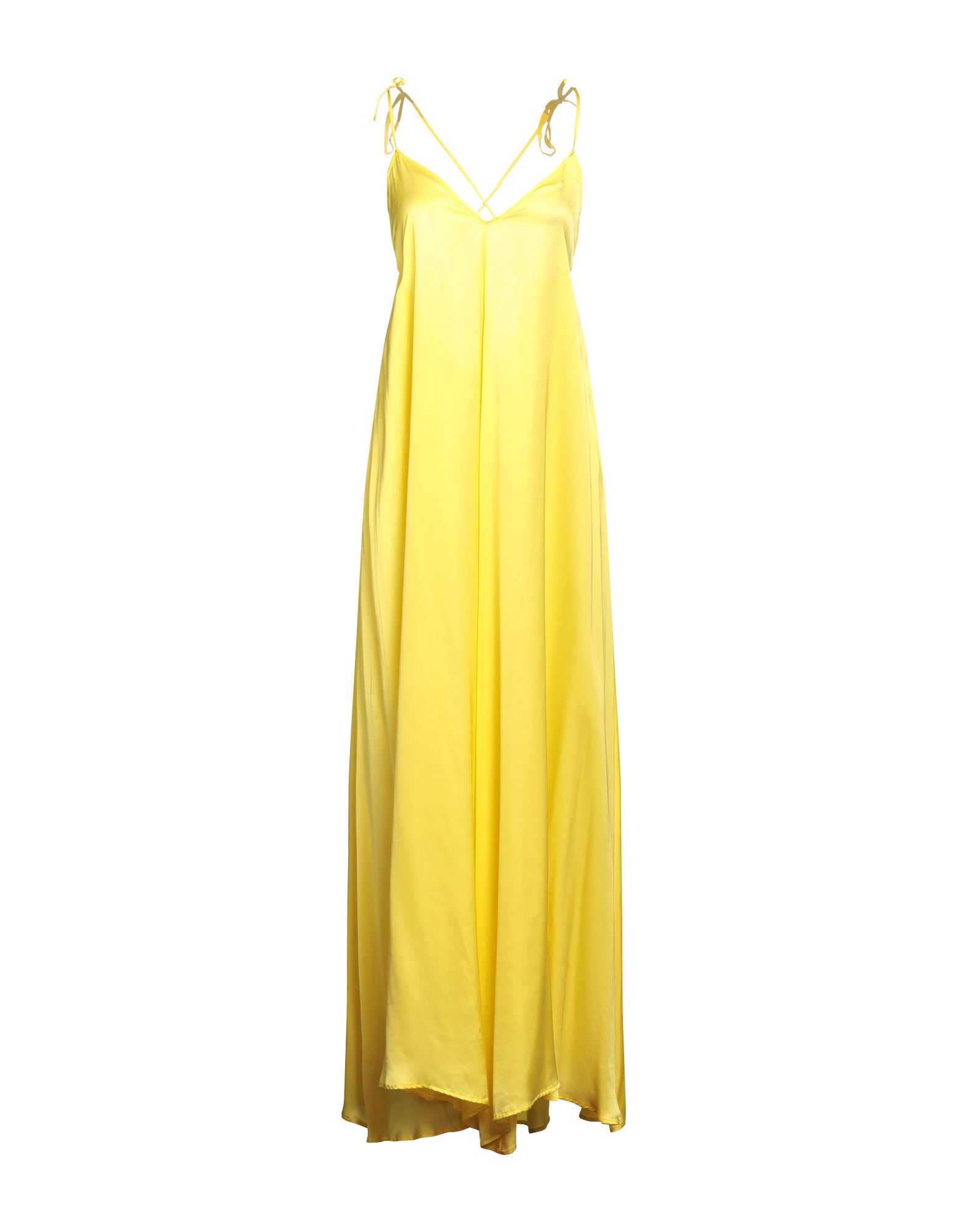 Vicolo Long Dresses In Yellow