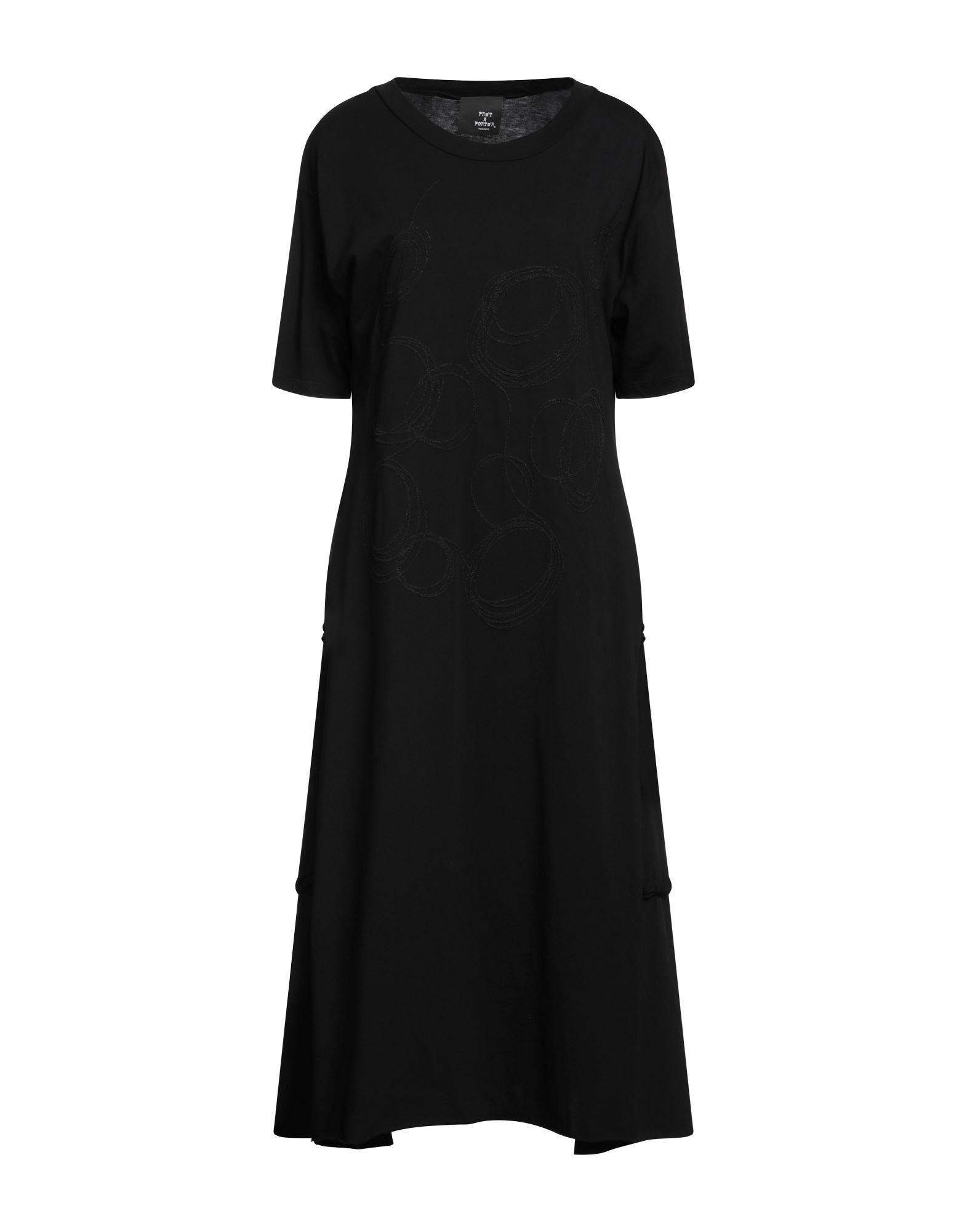 Prèt A Portèr Venezia Midi Dresses In Black