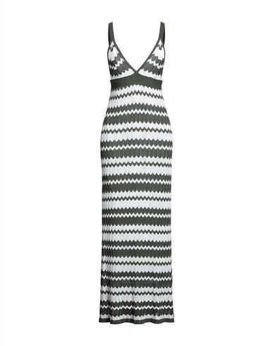 Vestido midi Mujer Verde M Mujer