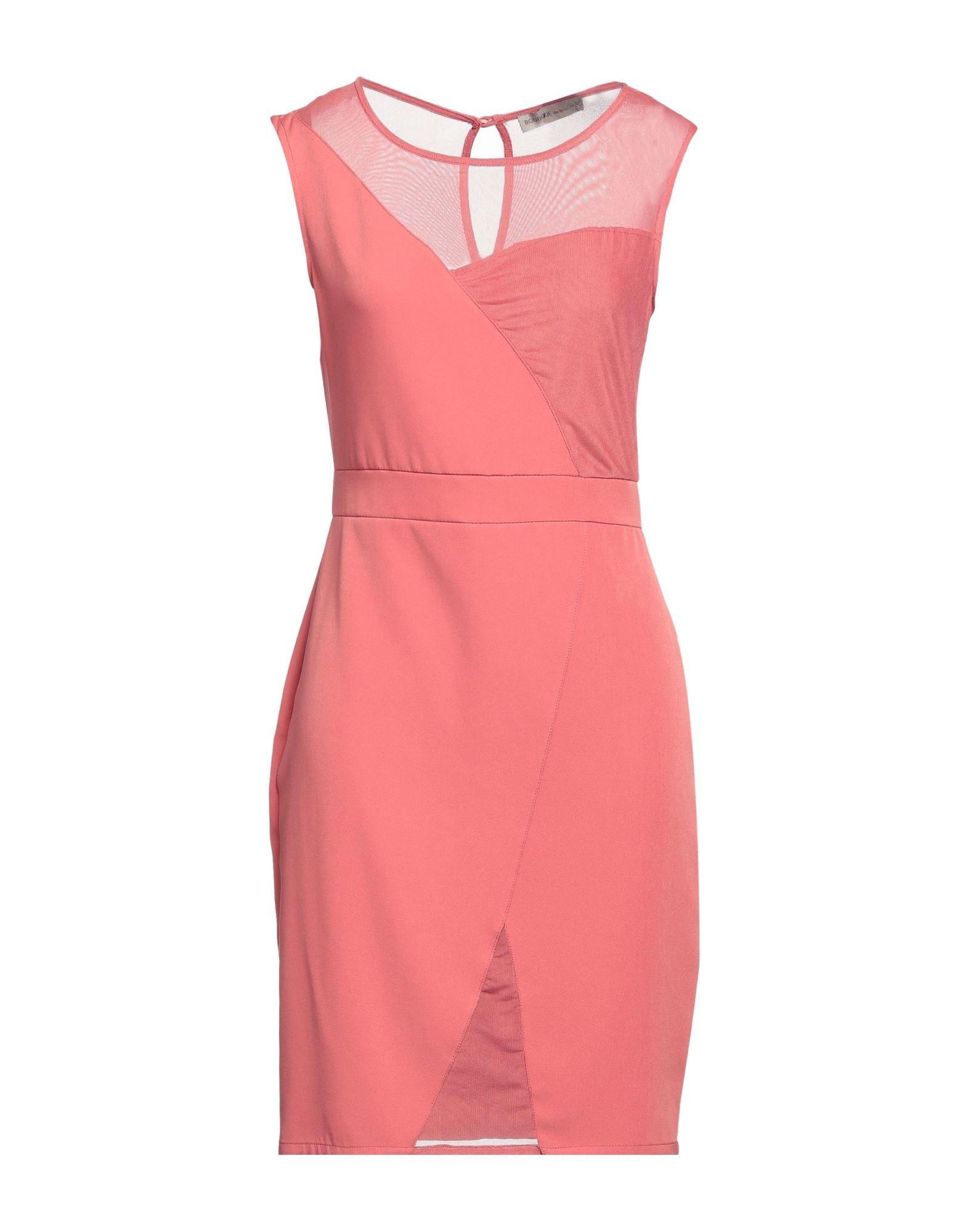 Boutique De La Femme Short Dresses In Pink