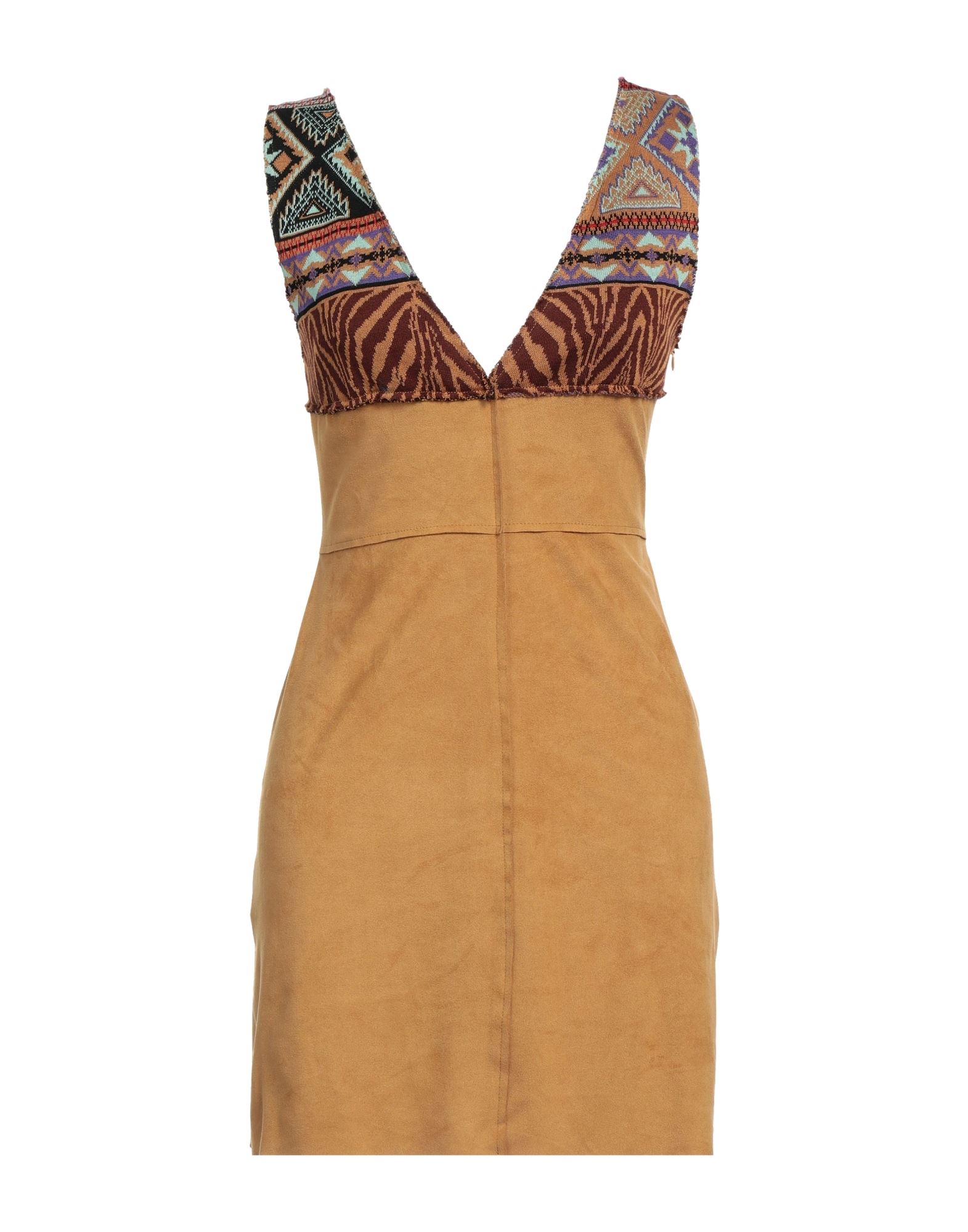 Akep Short Dresses In Camel