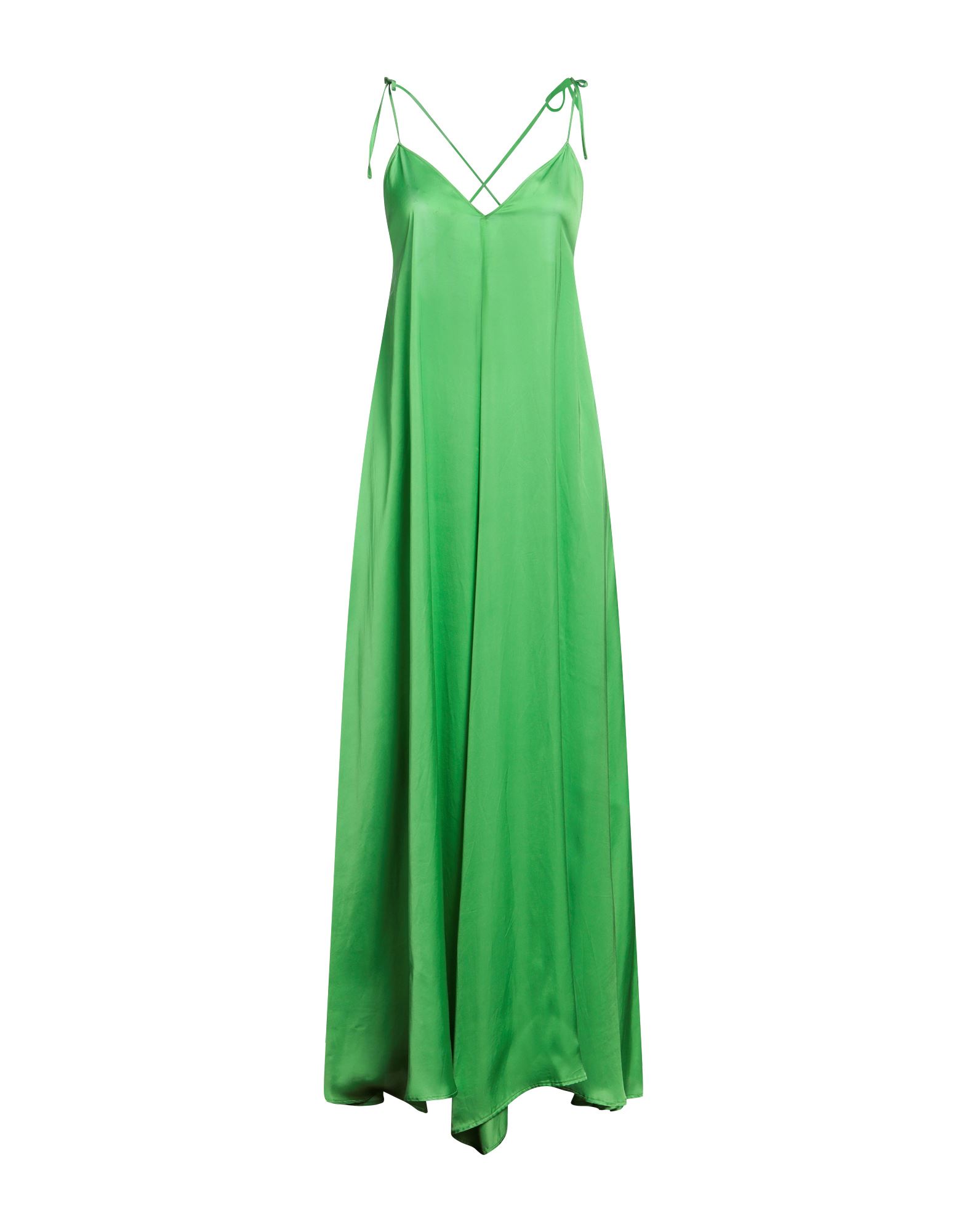Vicolo Long Dresses In Green