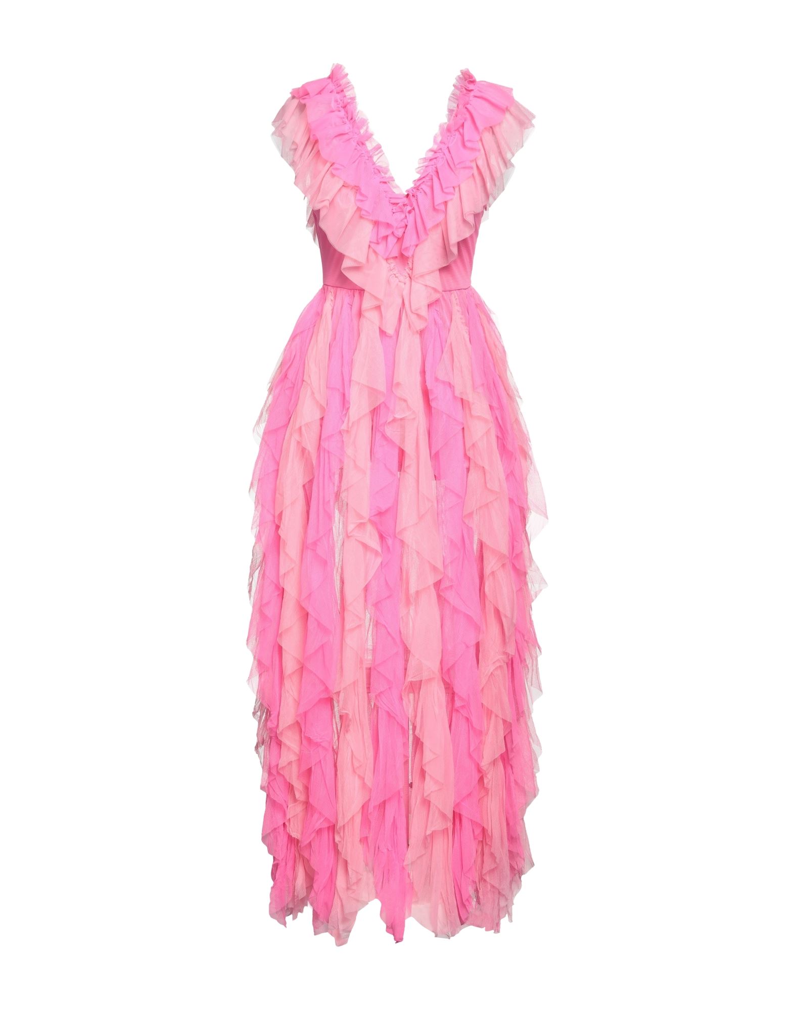 Shop Aniye By Woman Maxi Dress Fuchsia Size 6 Polyamide In Pink
