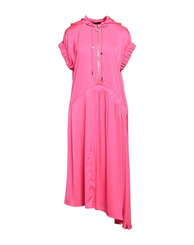 Actitude By Twinset Woman Long Dress Fuchsia Size M Polyester In Pink