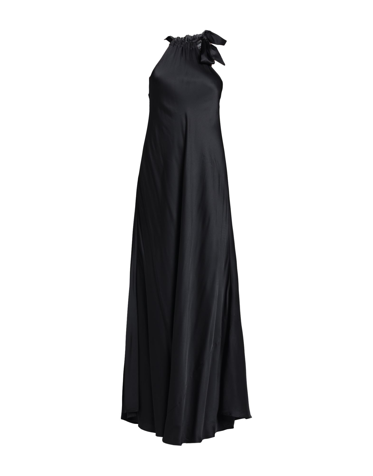 Merci .., Woman Maxi Dress Black Size Xs Viscose
