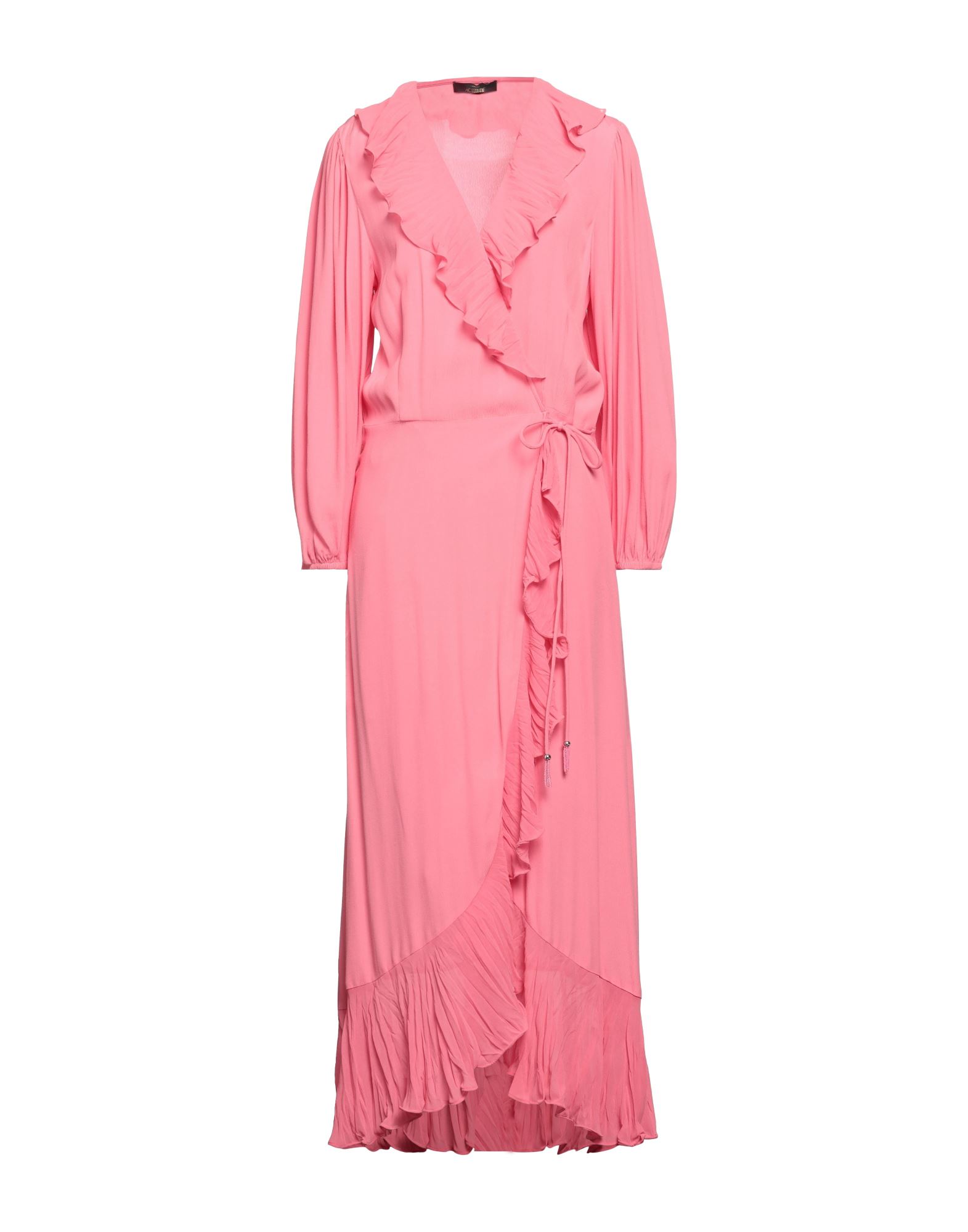 Actitude By Twinset Long Dresses In Pink