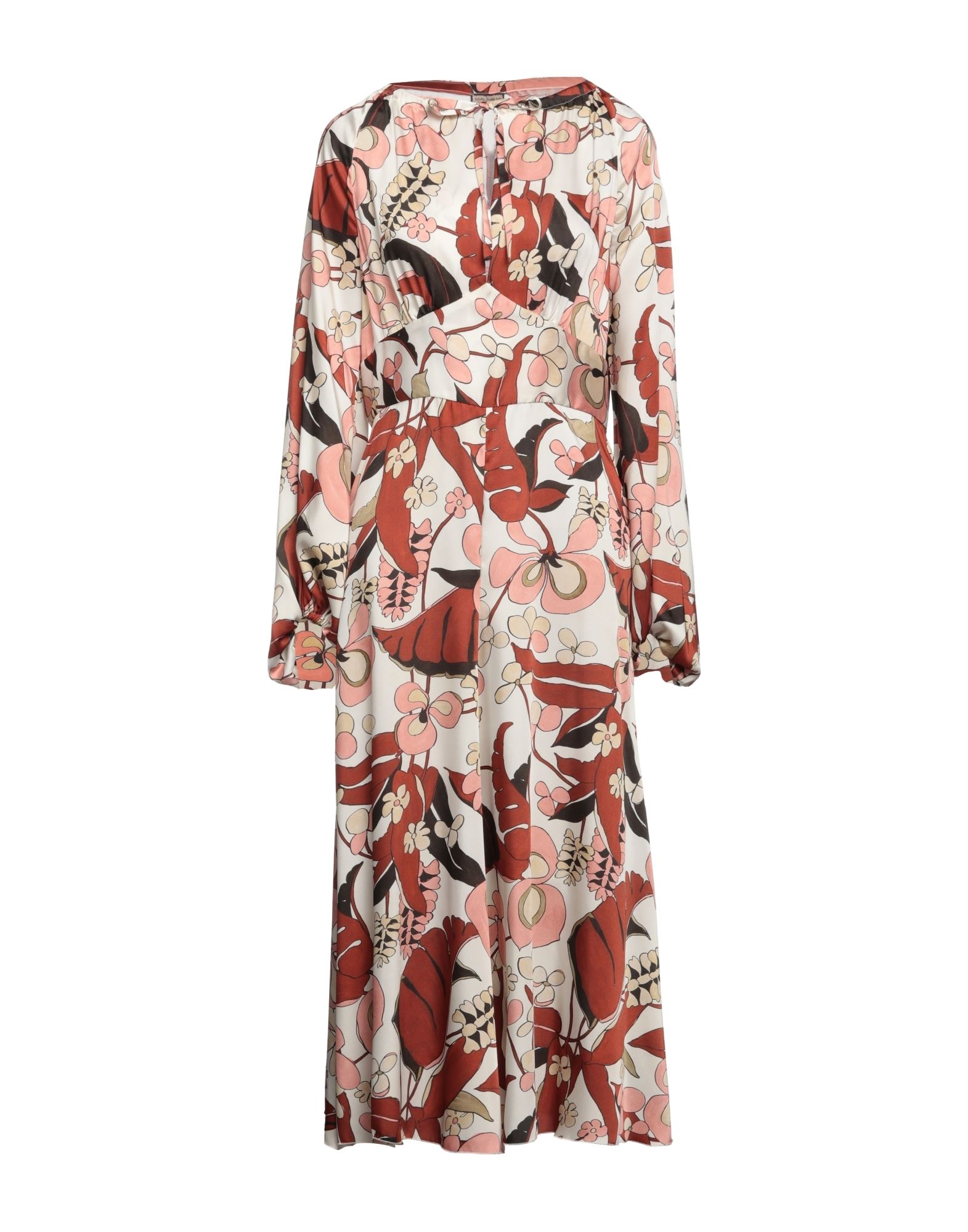 Maliparmi Midi Dresses In Ivory