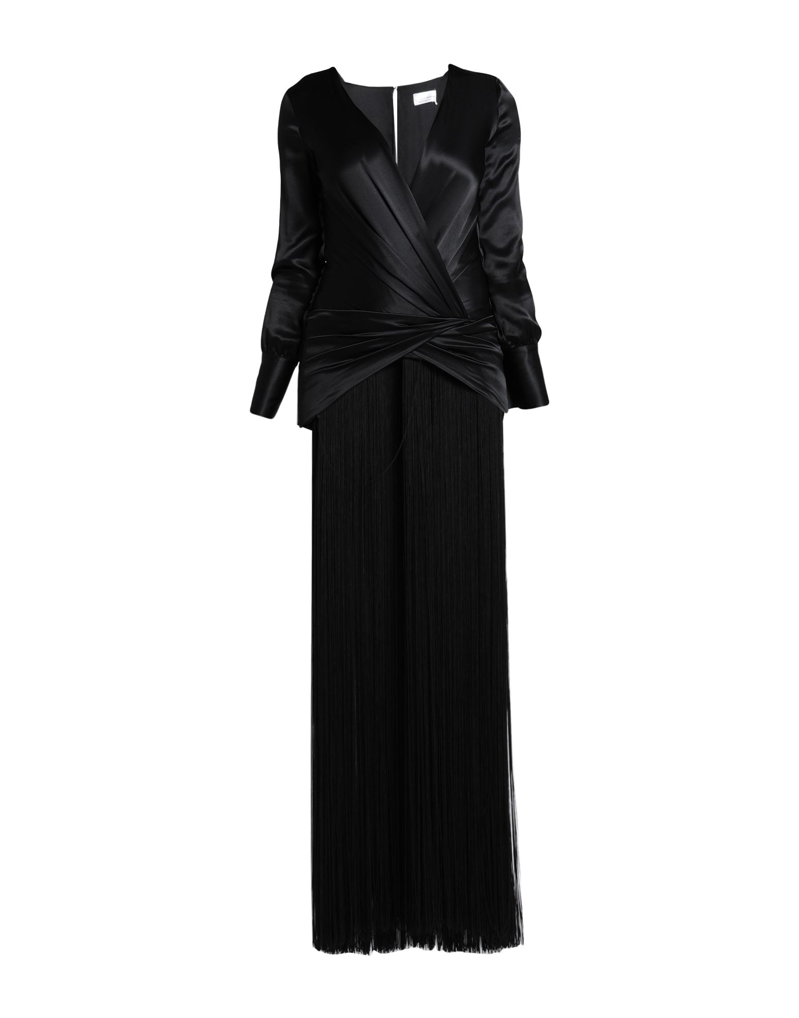 Elisabetta Franchi Long Dresses In Black