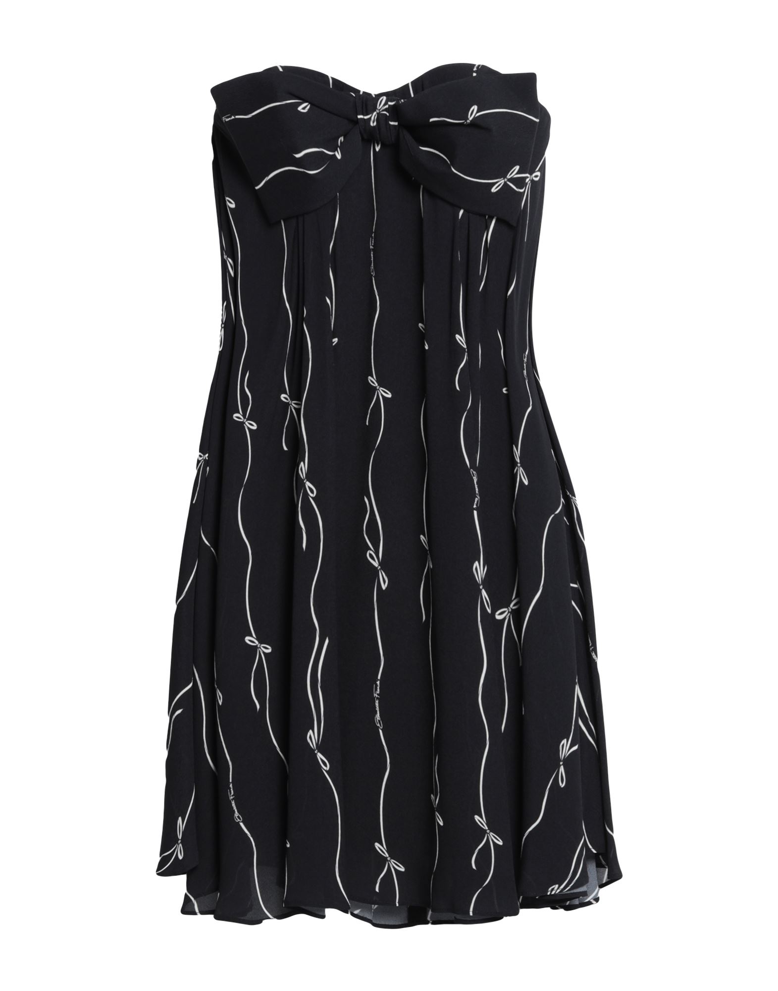 Elisabetta Franchi Short Dresses In Black
