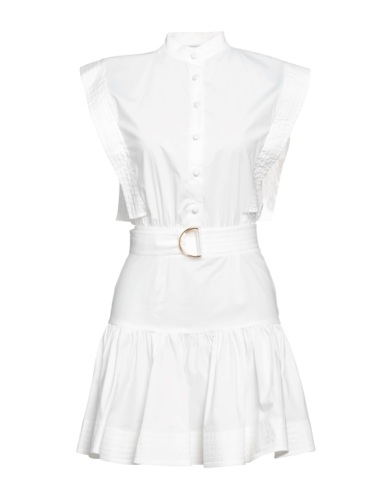 Jijil Midi Dresses In White