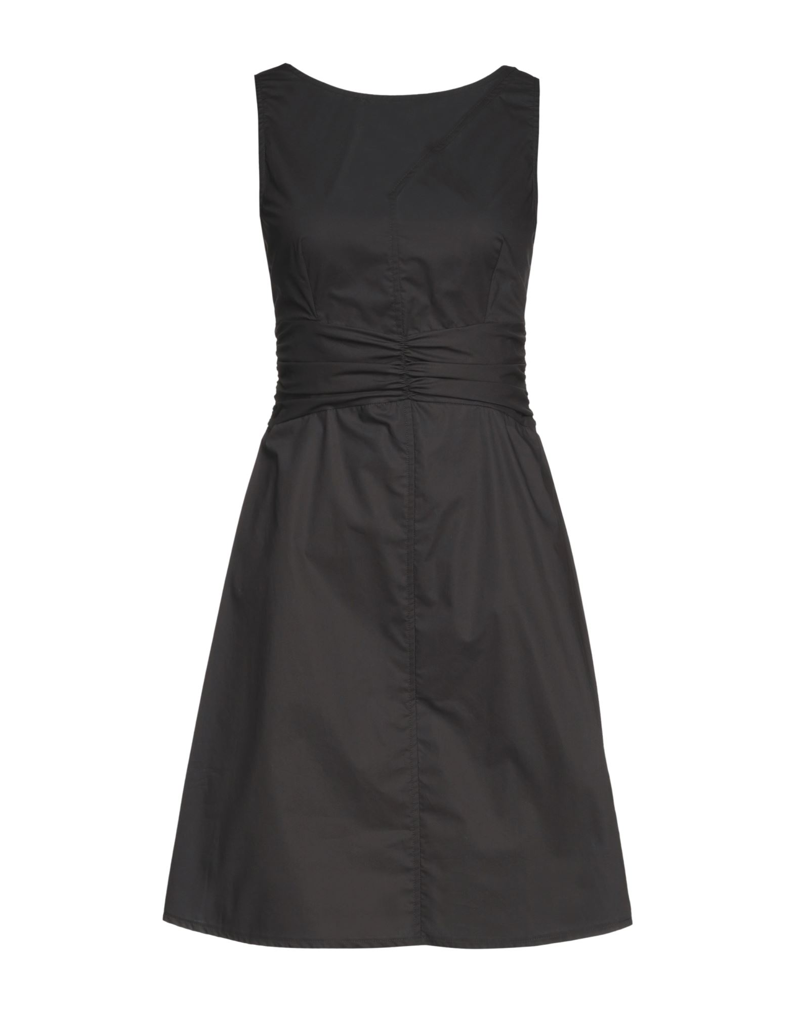 Biancoghiaccio Midi Dresses In Black