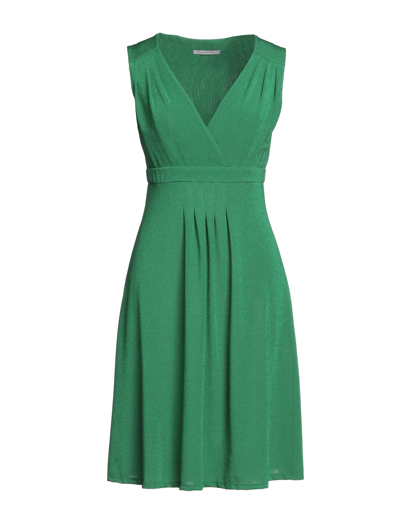 Biancoghiaccio Midi Dresses In Green