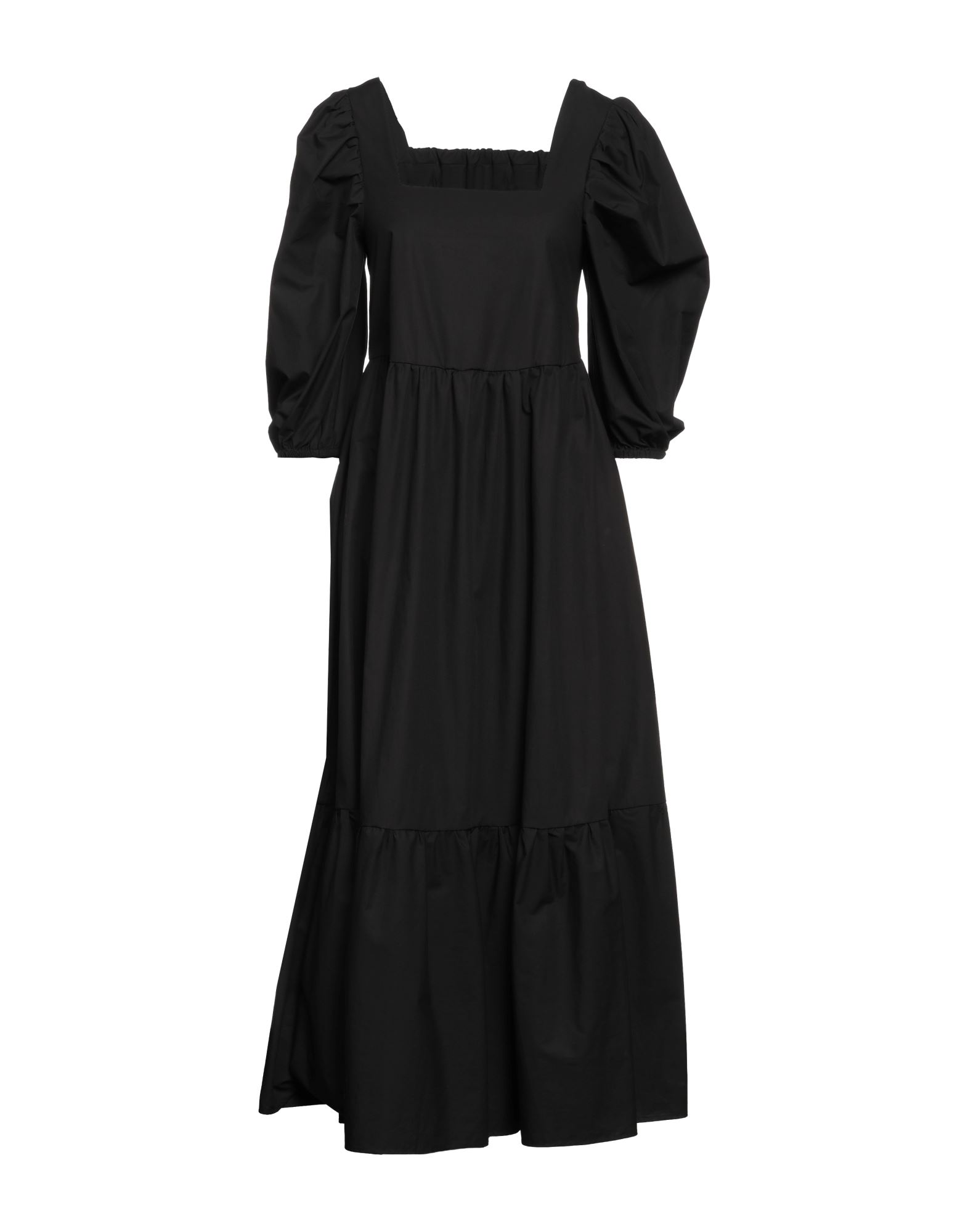 Mariuccia Long Dresses In Black