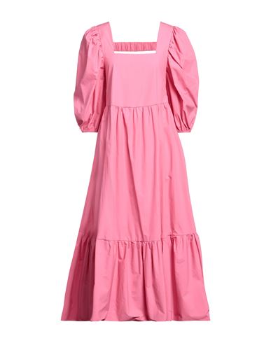 Mariuccia Woman Long Dress Pink Size M Cotton