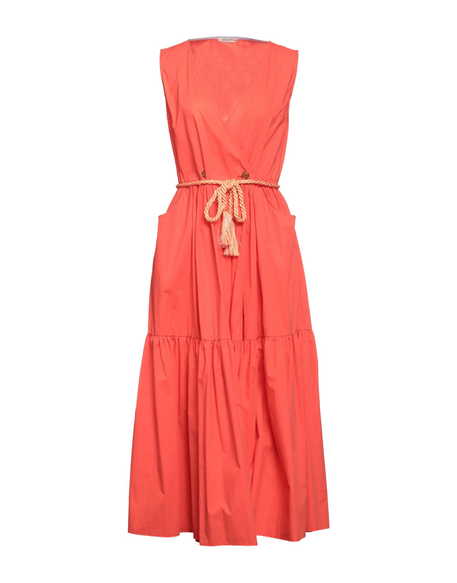 Balia 8.22 Long Dresses In Orange