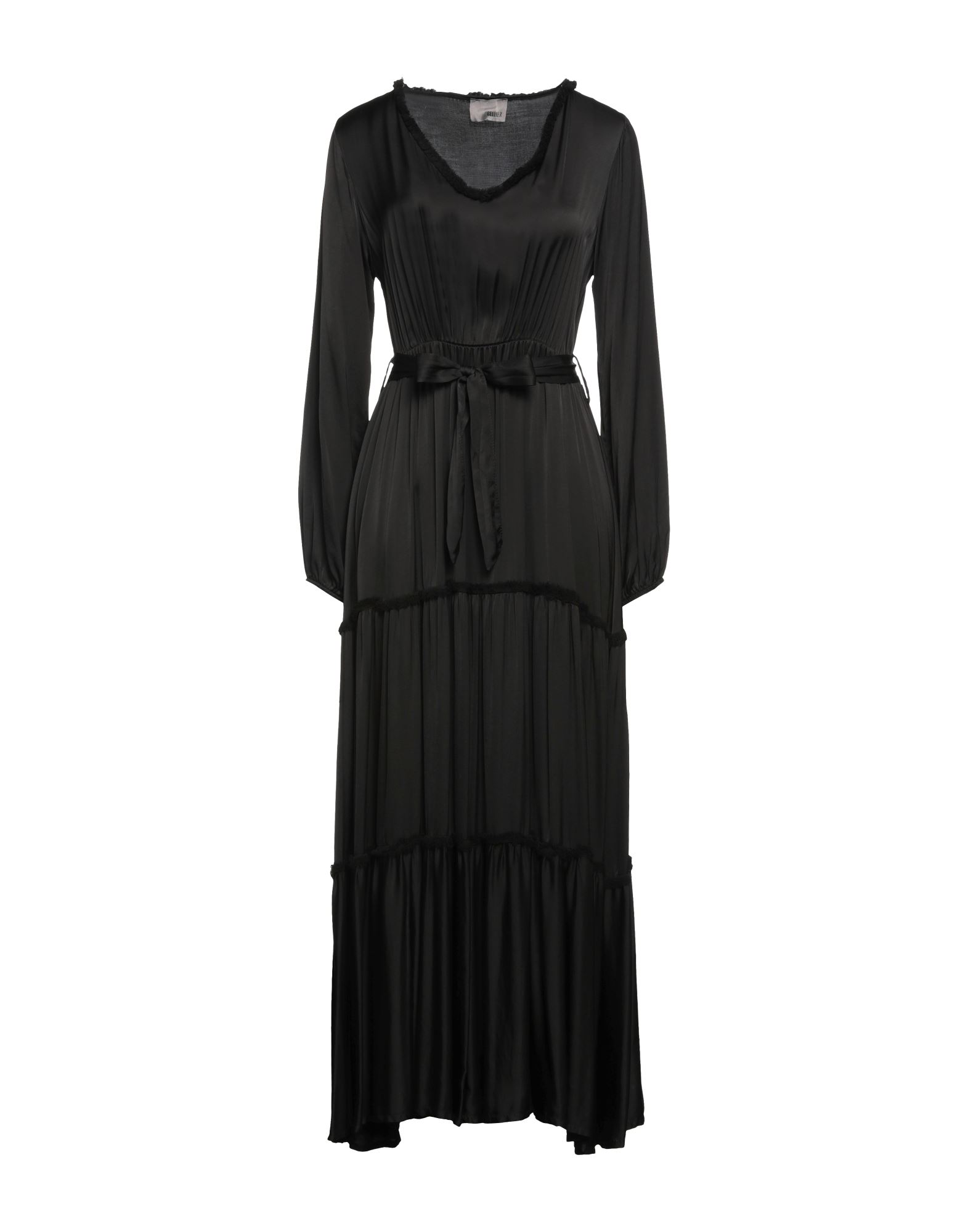 Cellier Long Dresses In Black