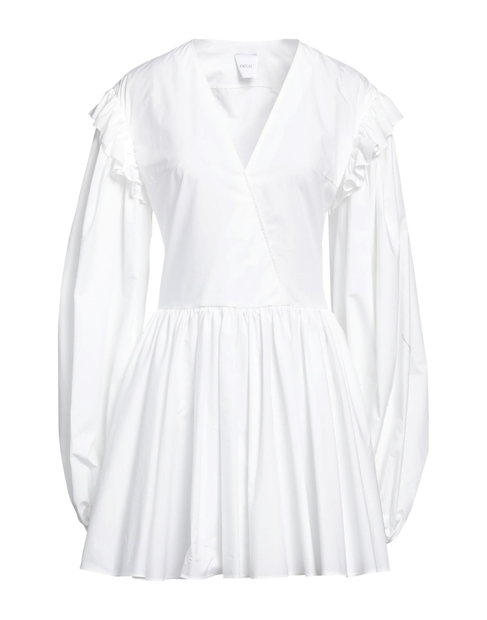 Patou Short Dresses In White