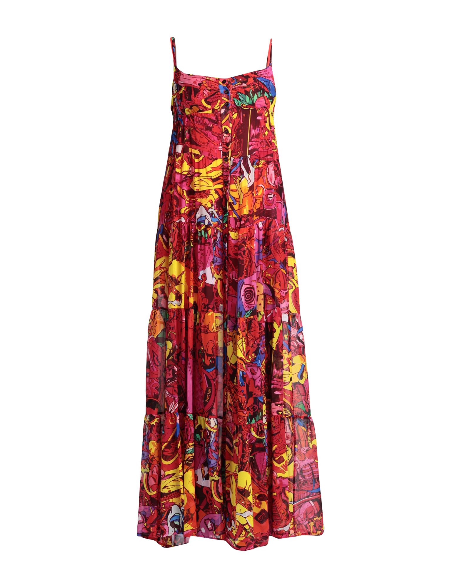 Shop Aniye By Woman Maxi Dress Red Size 8 Viscose, Polyester