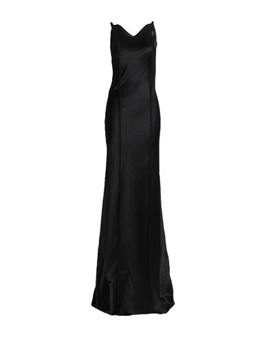 Shop Ann Demeulemeester Woman Maxi Dress Black Size 8 Acetate