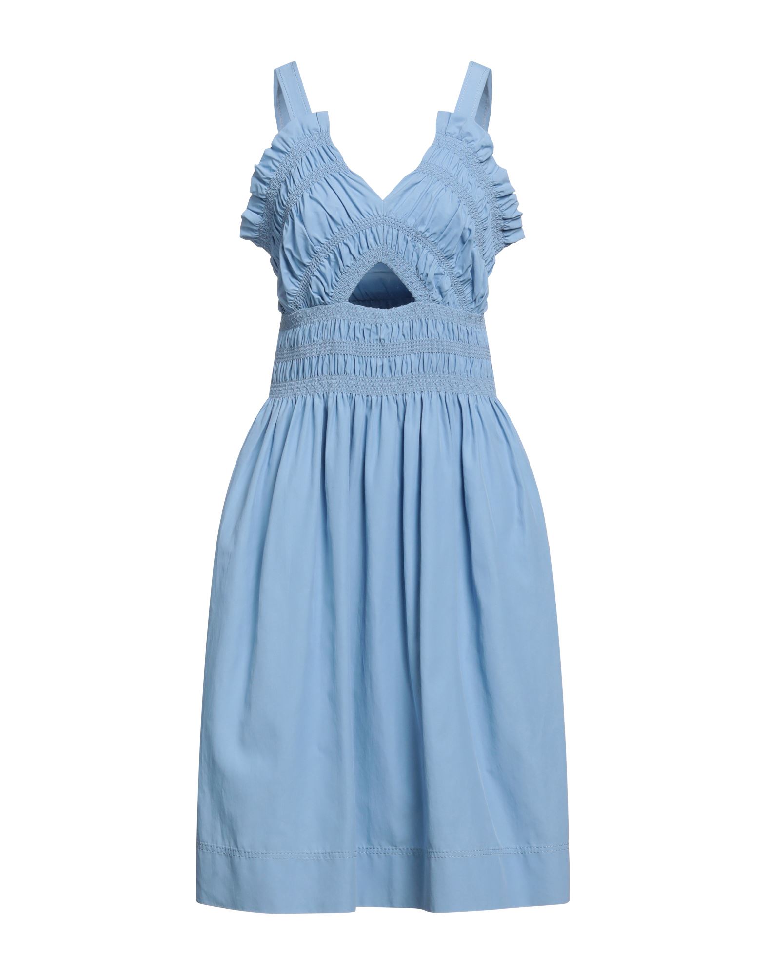 Krizia Midi Dresses In Pastel Blue