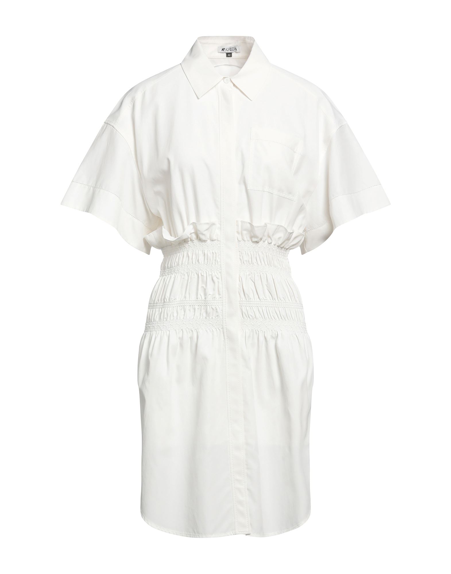 Krizia Short Dresses In White