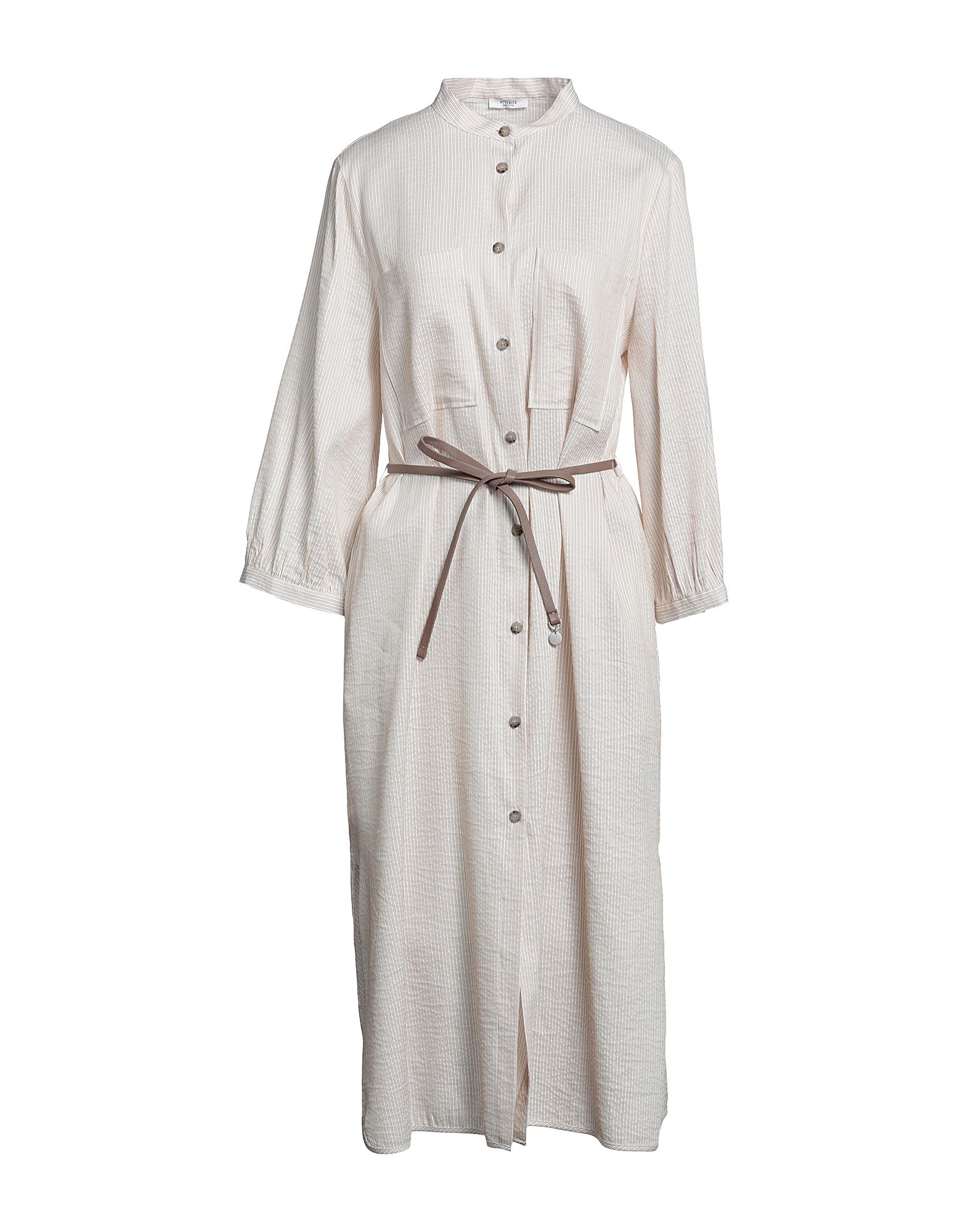Peserico Midi Dresses In Beige