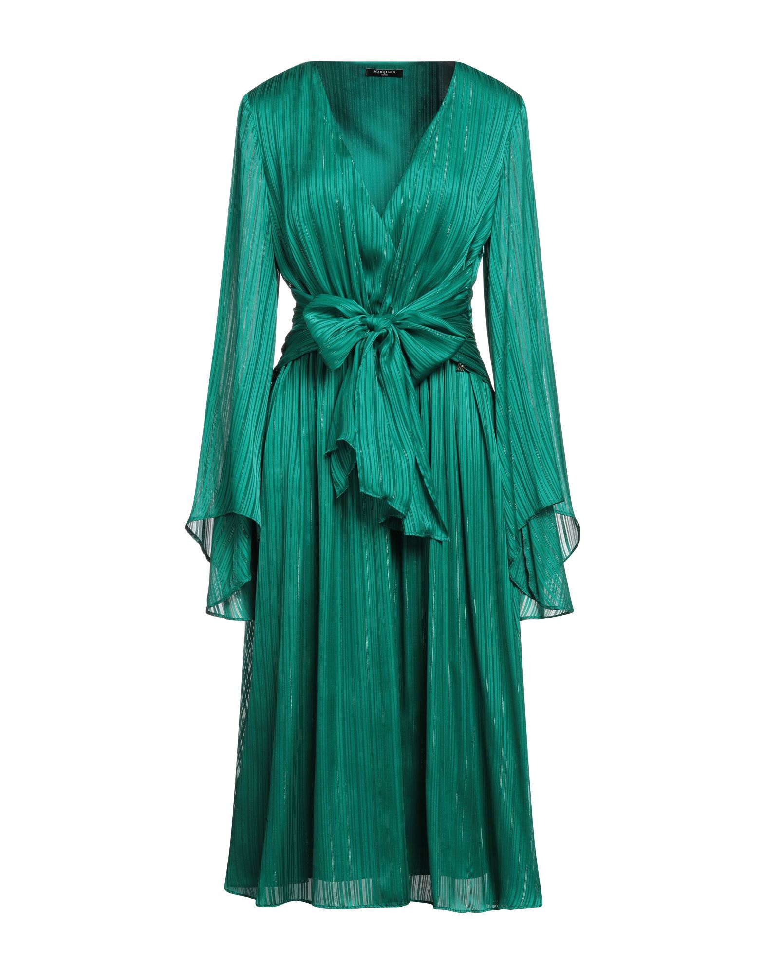 Marciano Midi Dresses In Emerald Green