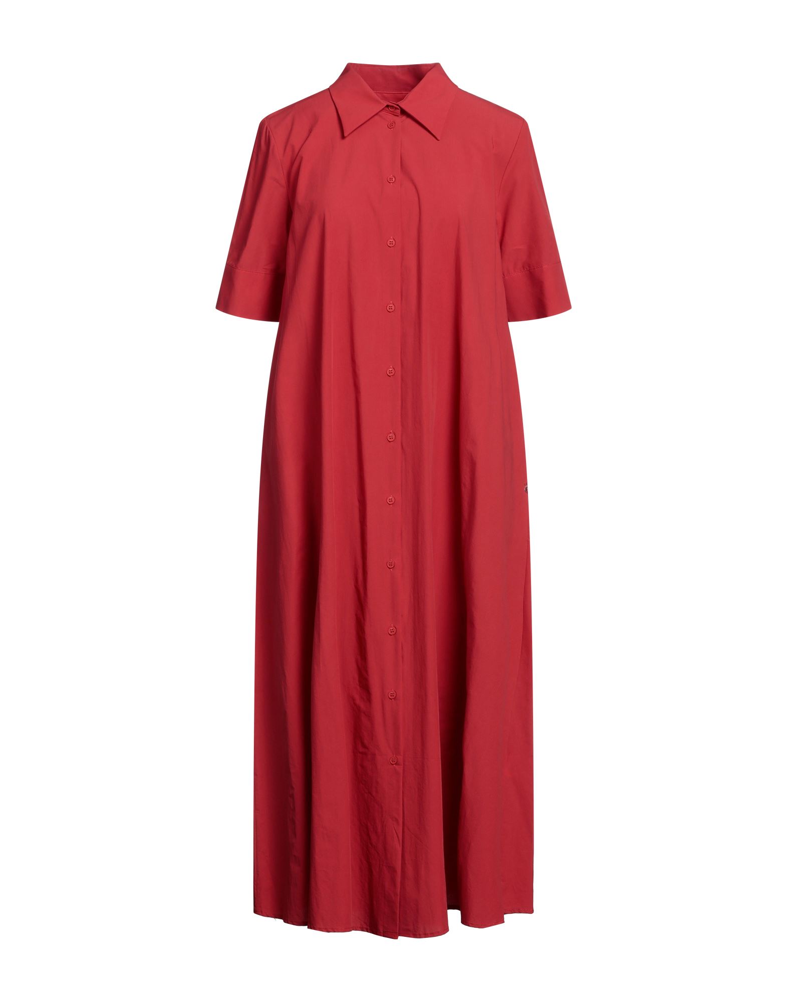 Ottod'ame Midi Dresses In Red