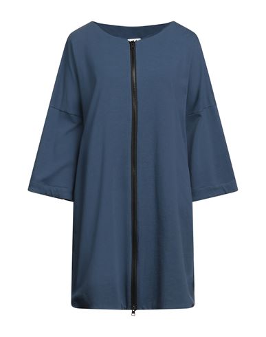 #hashtagmart Woman Mini Dress Slate Blue Size L Cotton, Elastane