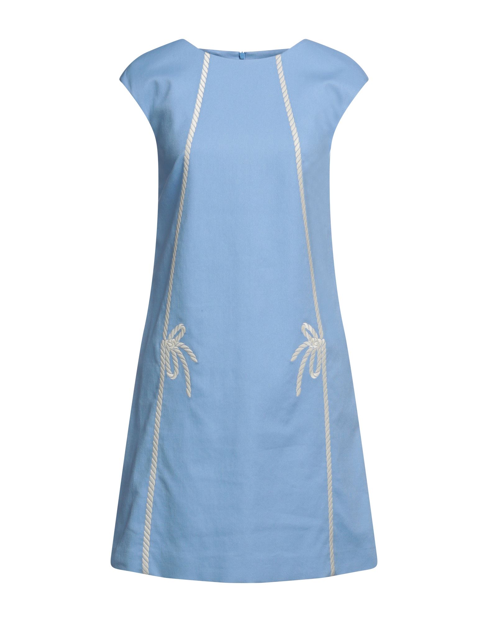 Boutique Moschino Short Dresses In Azure