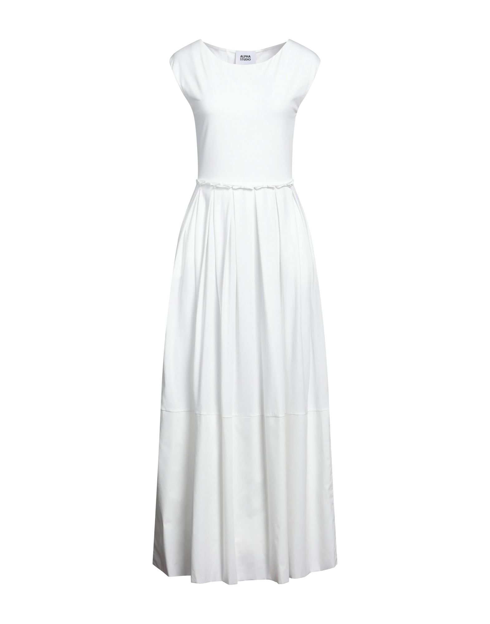 Alpha Studio Long Dresses In White