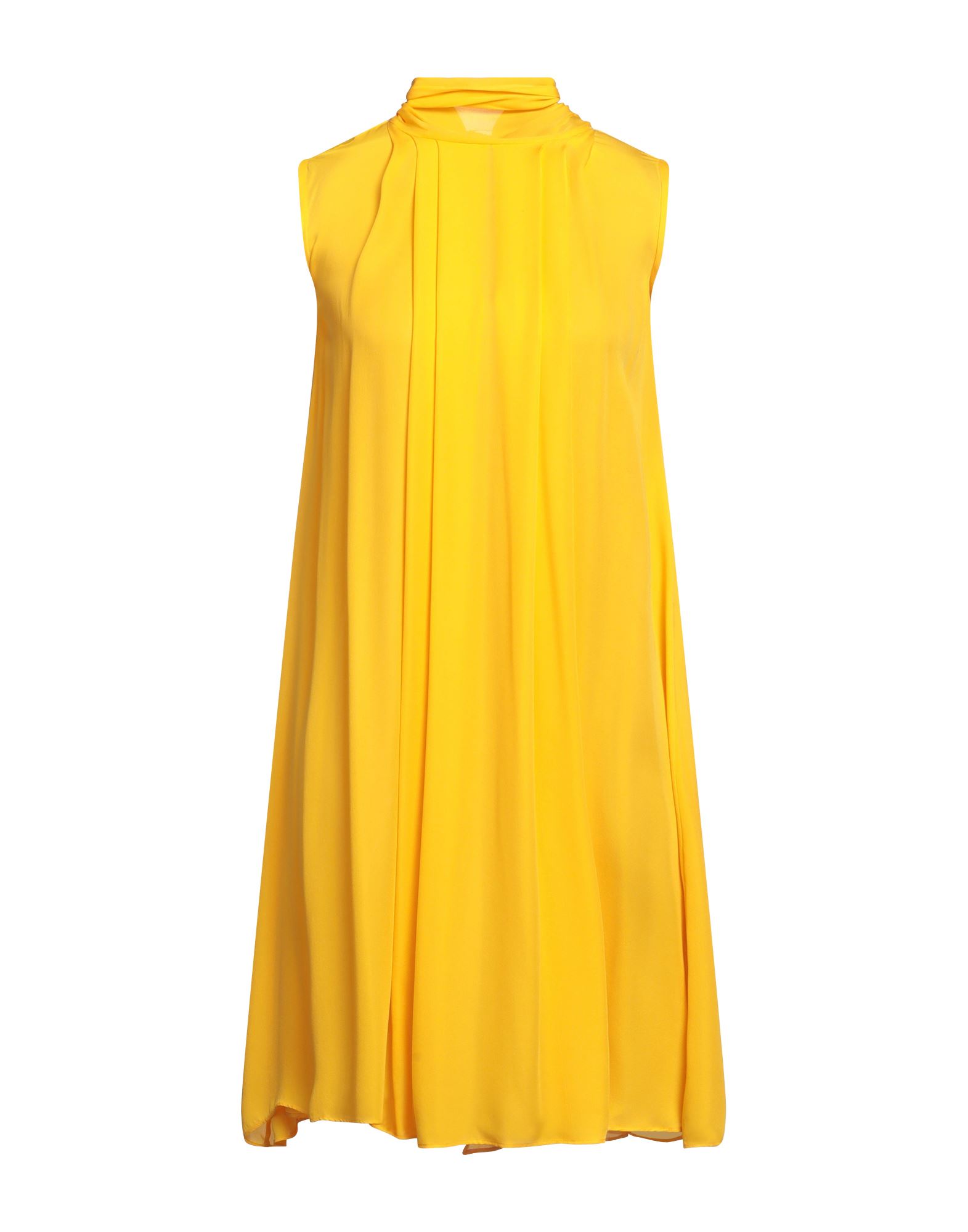 Fay Al Amor Short Dresses In Yellow