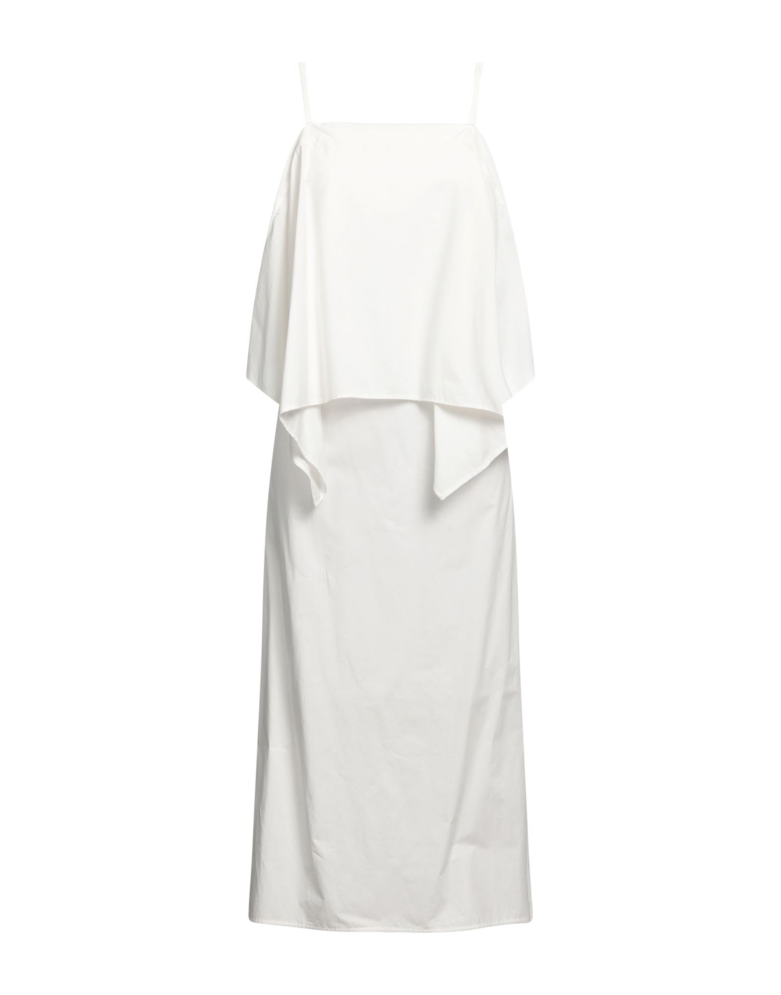 Collection Privèe Collection Privēe? Woman Midi Dress White Size 6 Cotton