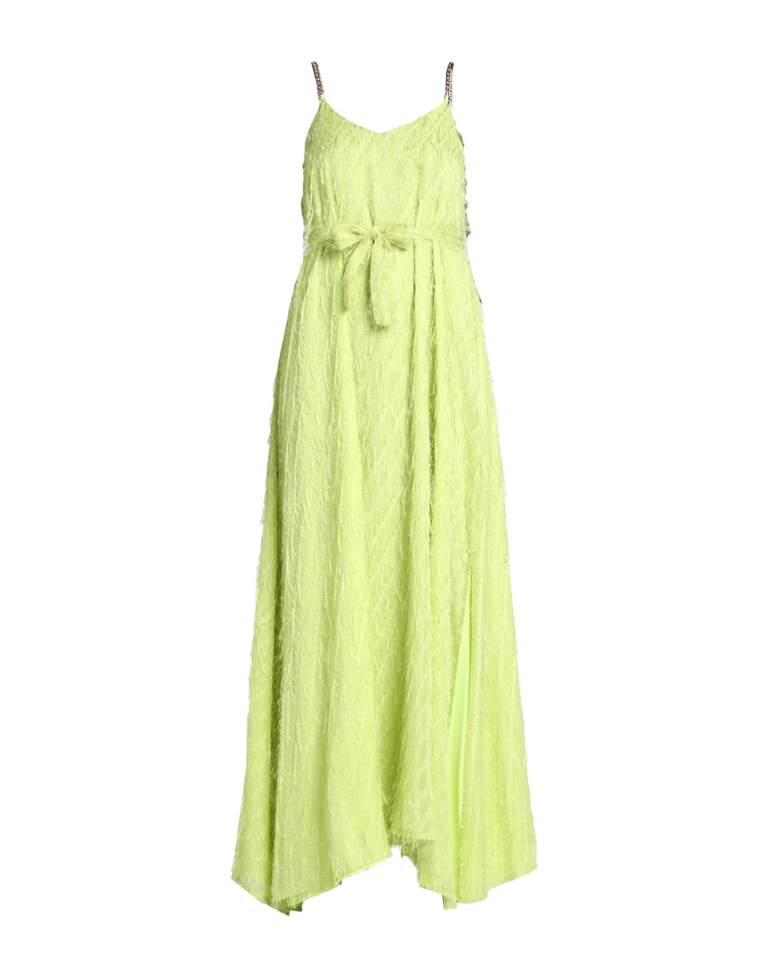 Feminista Long Dresses In Acid Green