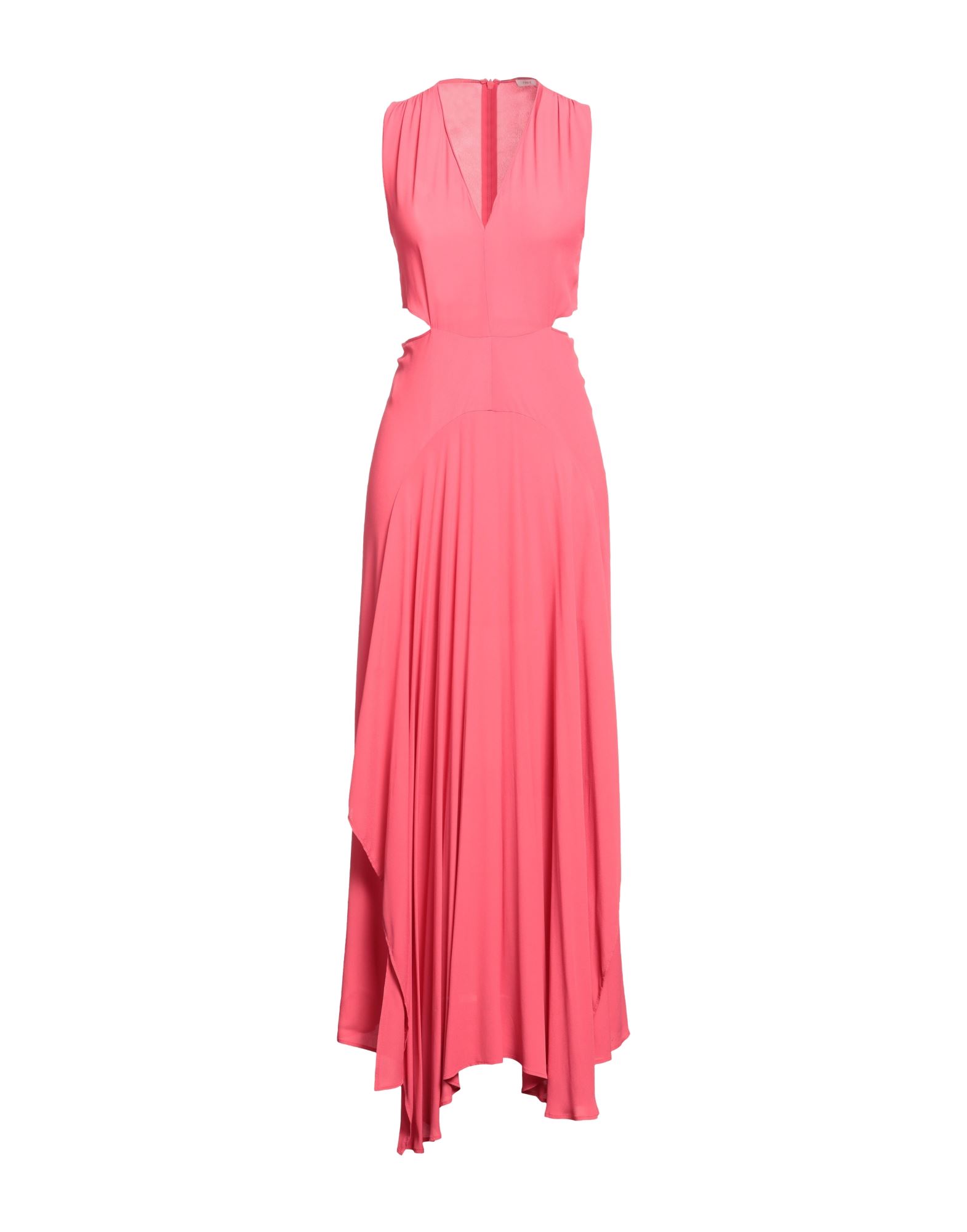 Patrizia Pepe Long Dresses In Coral