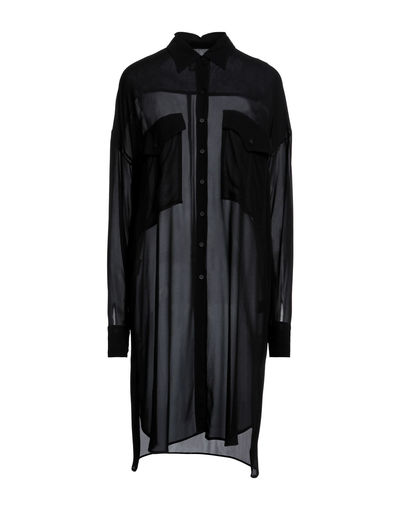 Fisico Midi Dresses In Black