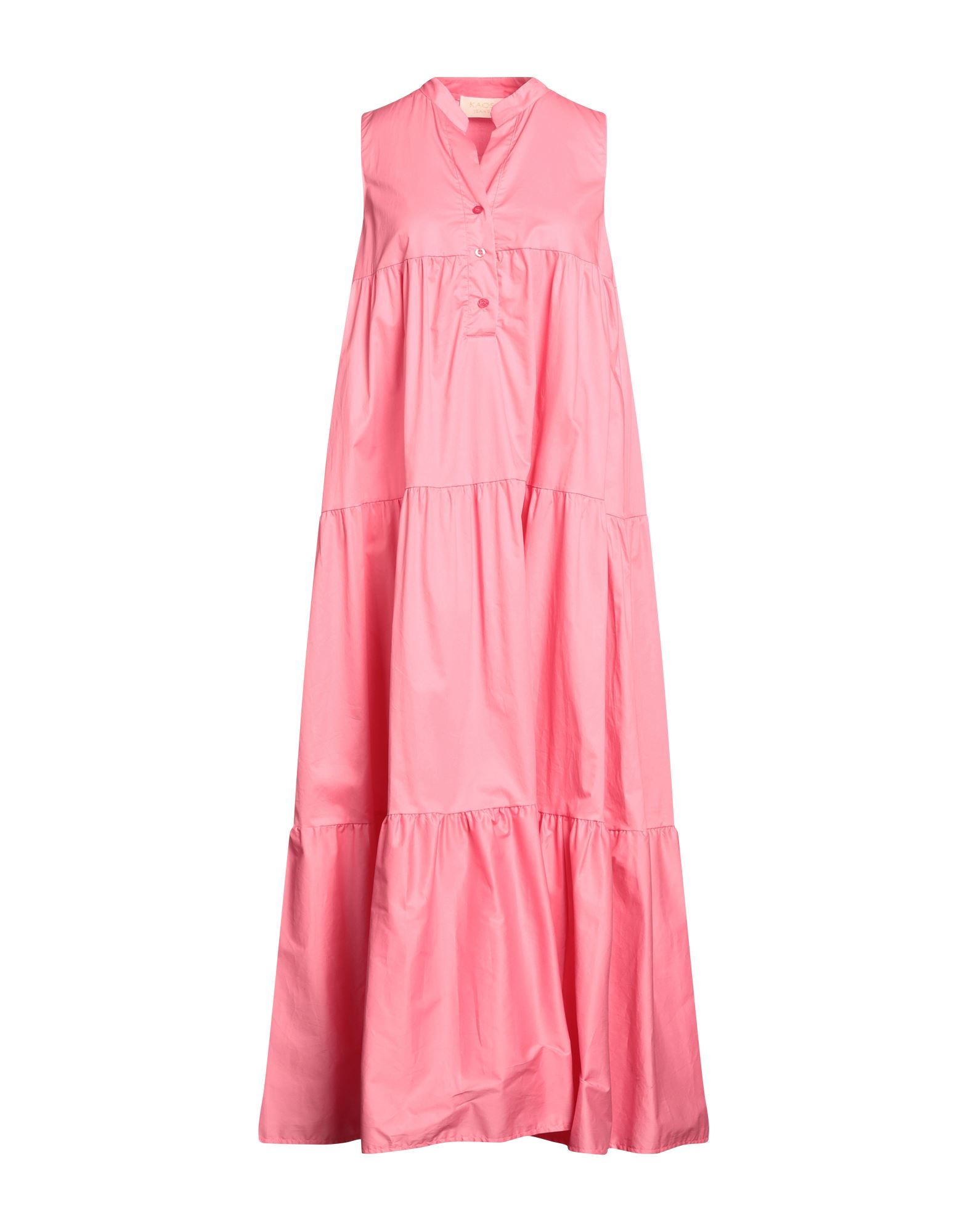 Kaos Jeans Long Dresses In Pink