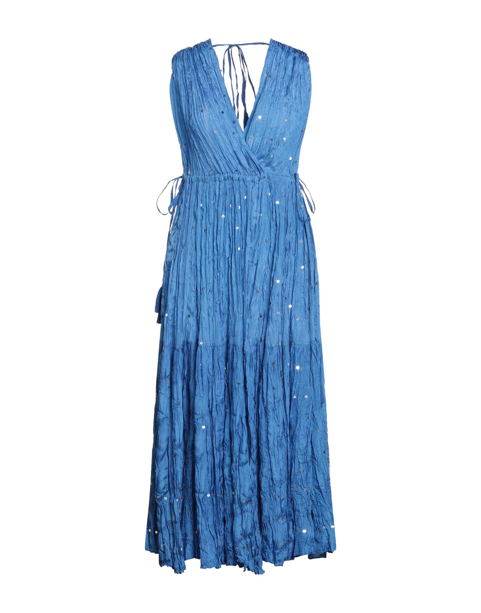 P.a.r.o.s.h Long Dresses In Blue
